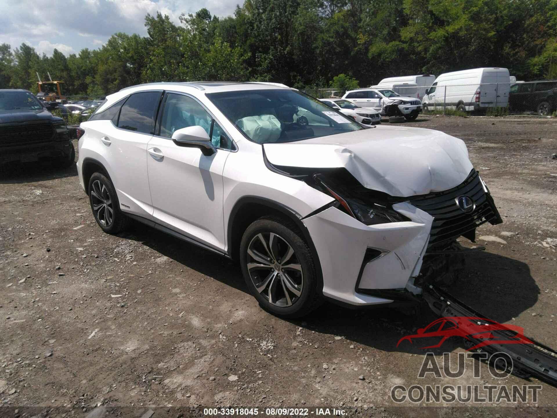 LEXUS RX 2017 - 2T2BGMCA6HC015762