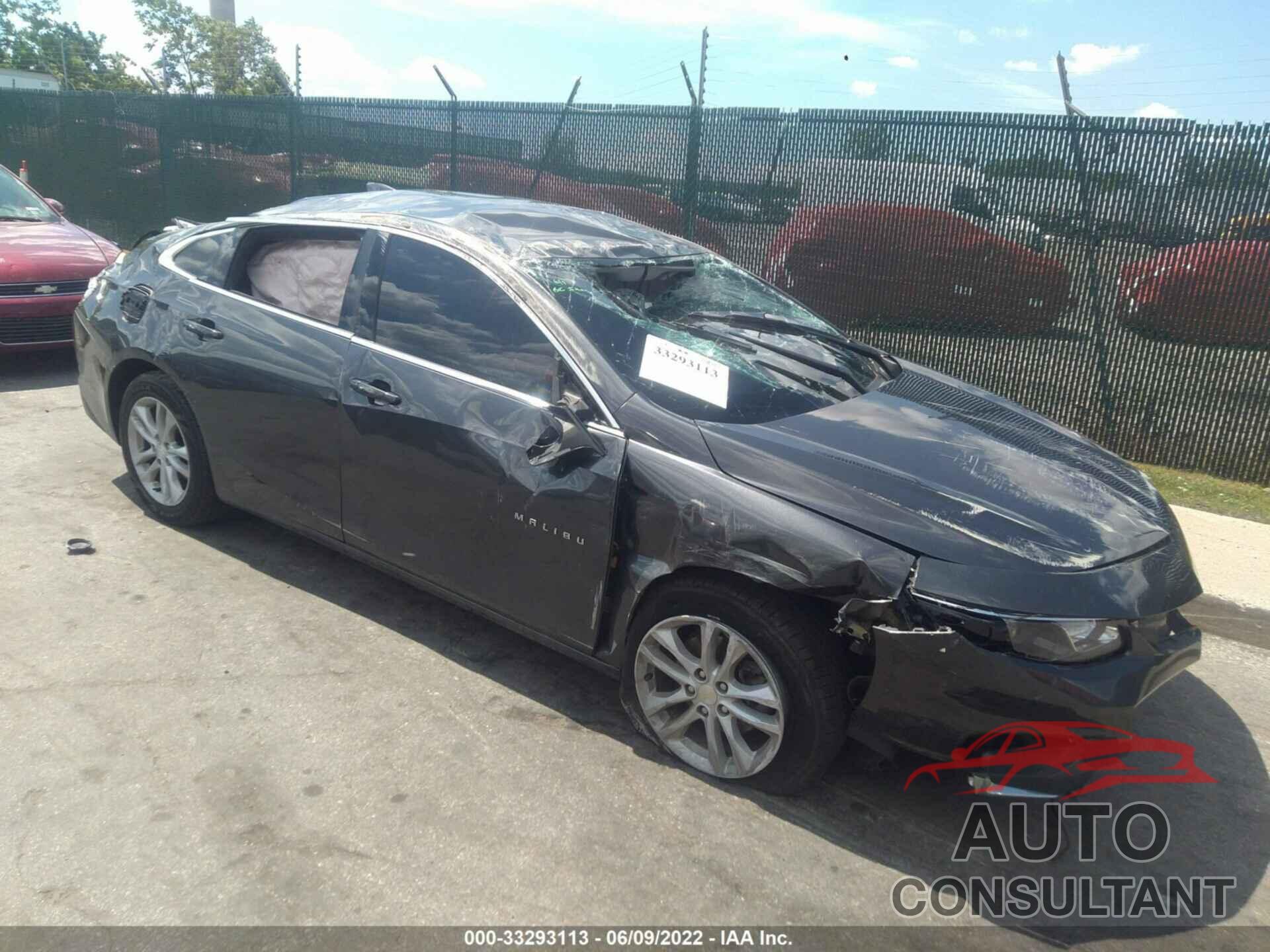 CHEVROLET MALIBU 2016 - 1G1ZE5ST1GF199394