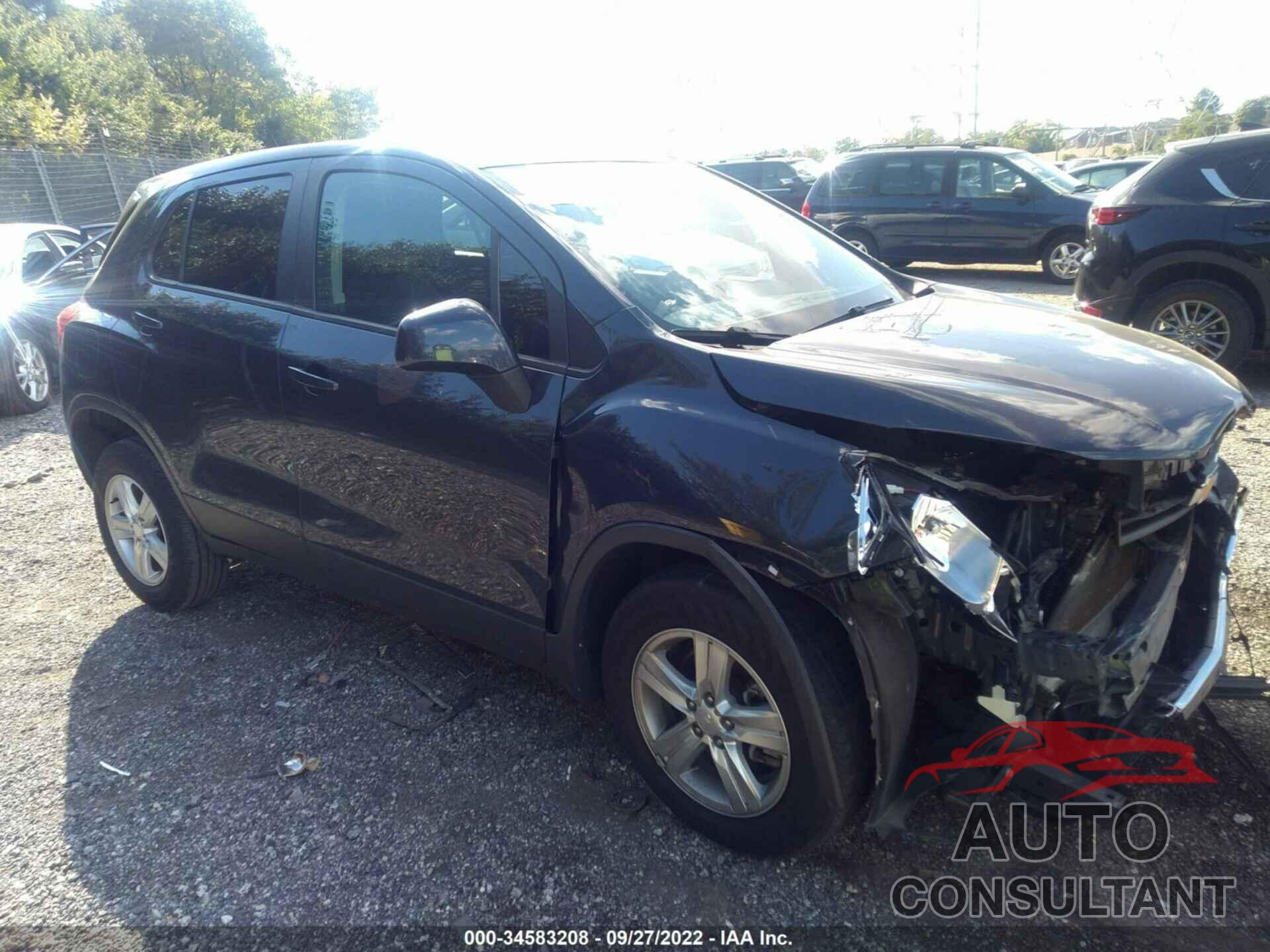 CHEVROLET TRAX 2019 - 3GNCJKSB0KL251151