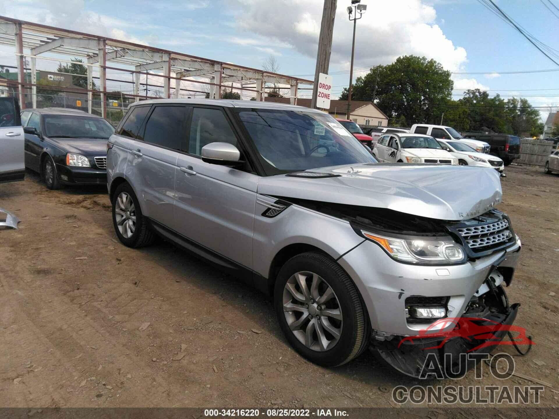 LAND ROVER RANGE ROVER SPORT 2016 - SALWR2VF6GA545612