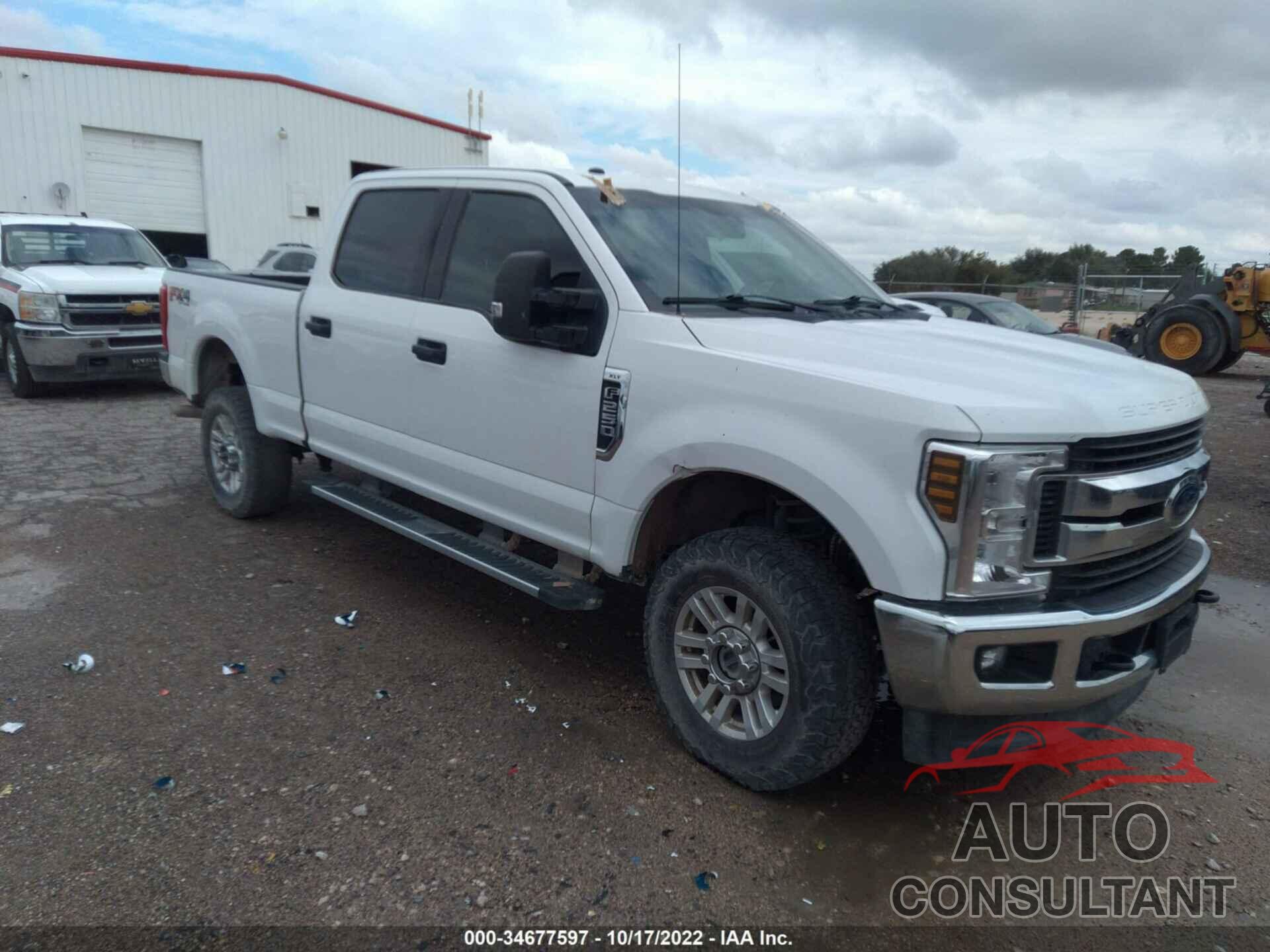 FORD SUPER DUTY F-250 SRW 2019 - 1FT7W2B66KEE18840