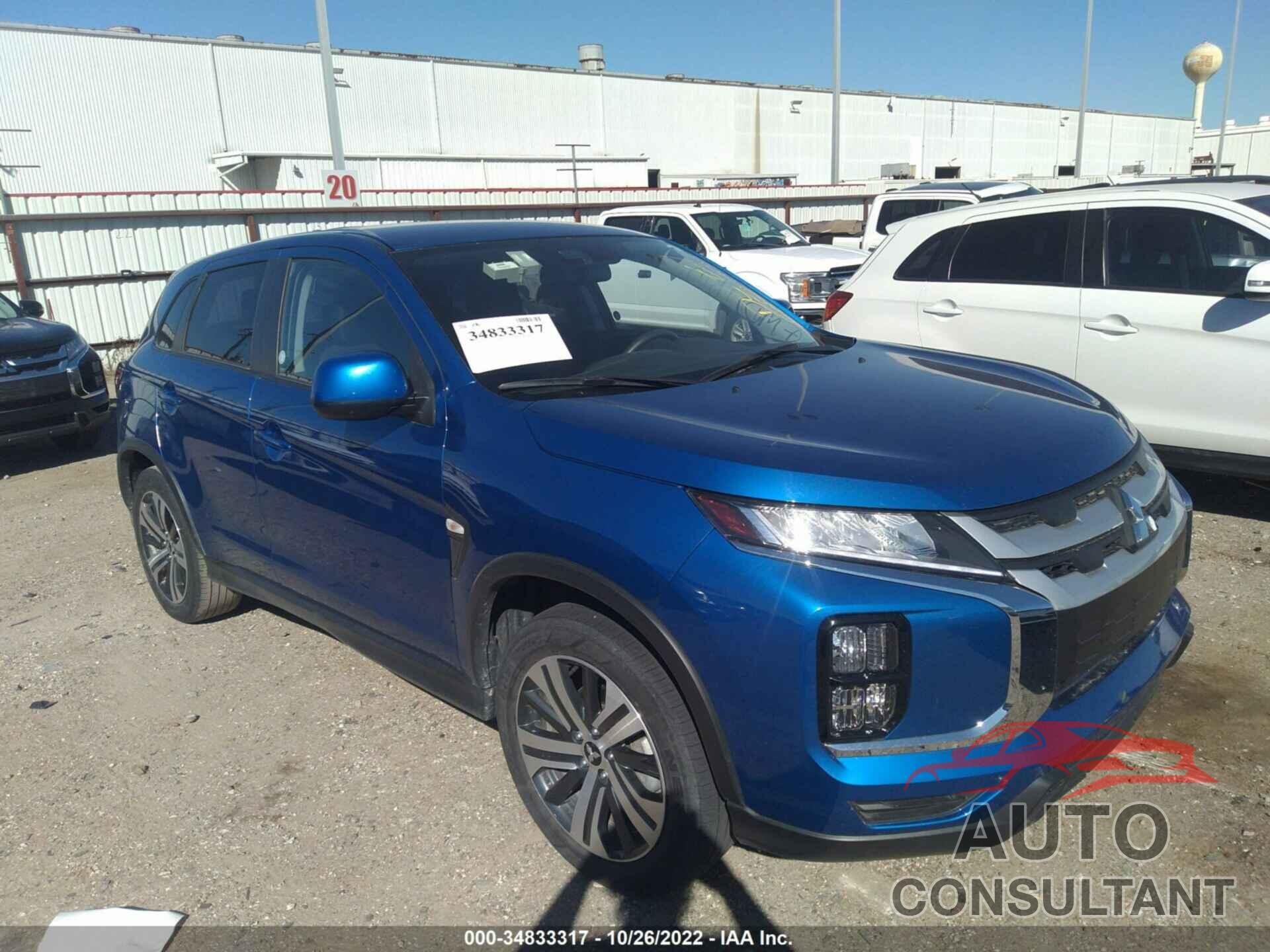 MITSUBISHI OUTLANDER SPORT 2021 - JA4APUAU7MU022580