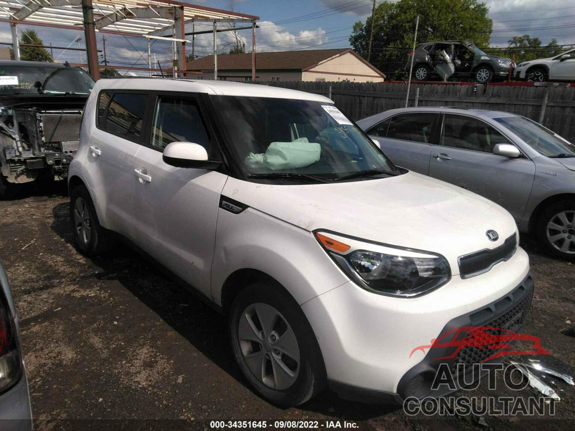 KIA SOUL 2016 - KNDJN2A25G7316139