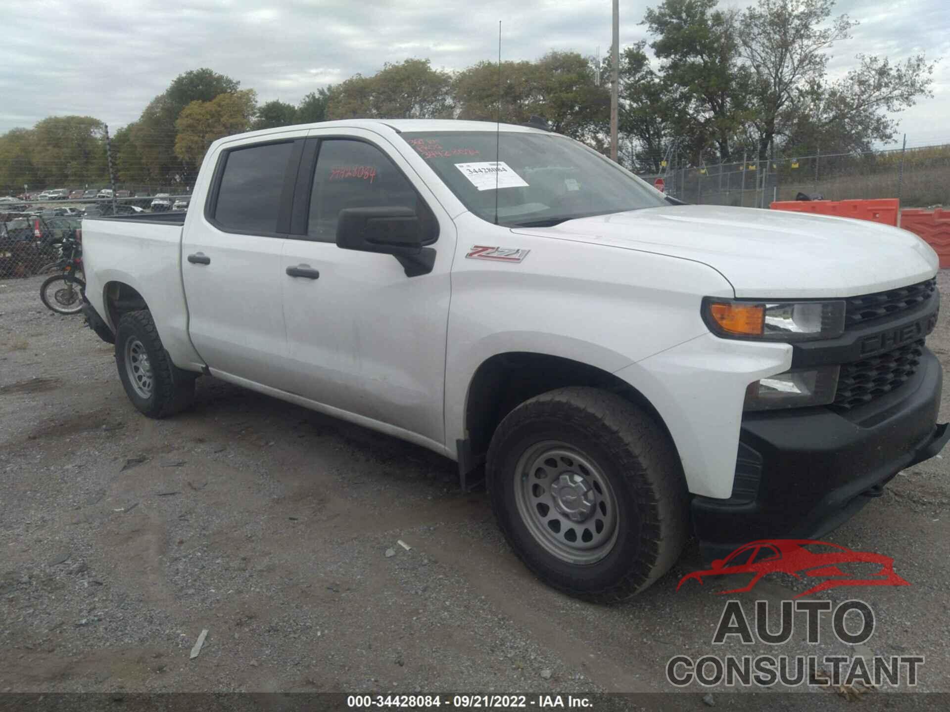 CHEVROLET SILVERADO 1500 2019 - 3GCUYAEF7KG205536