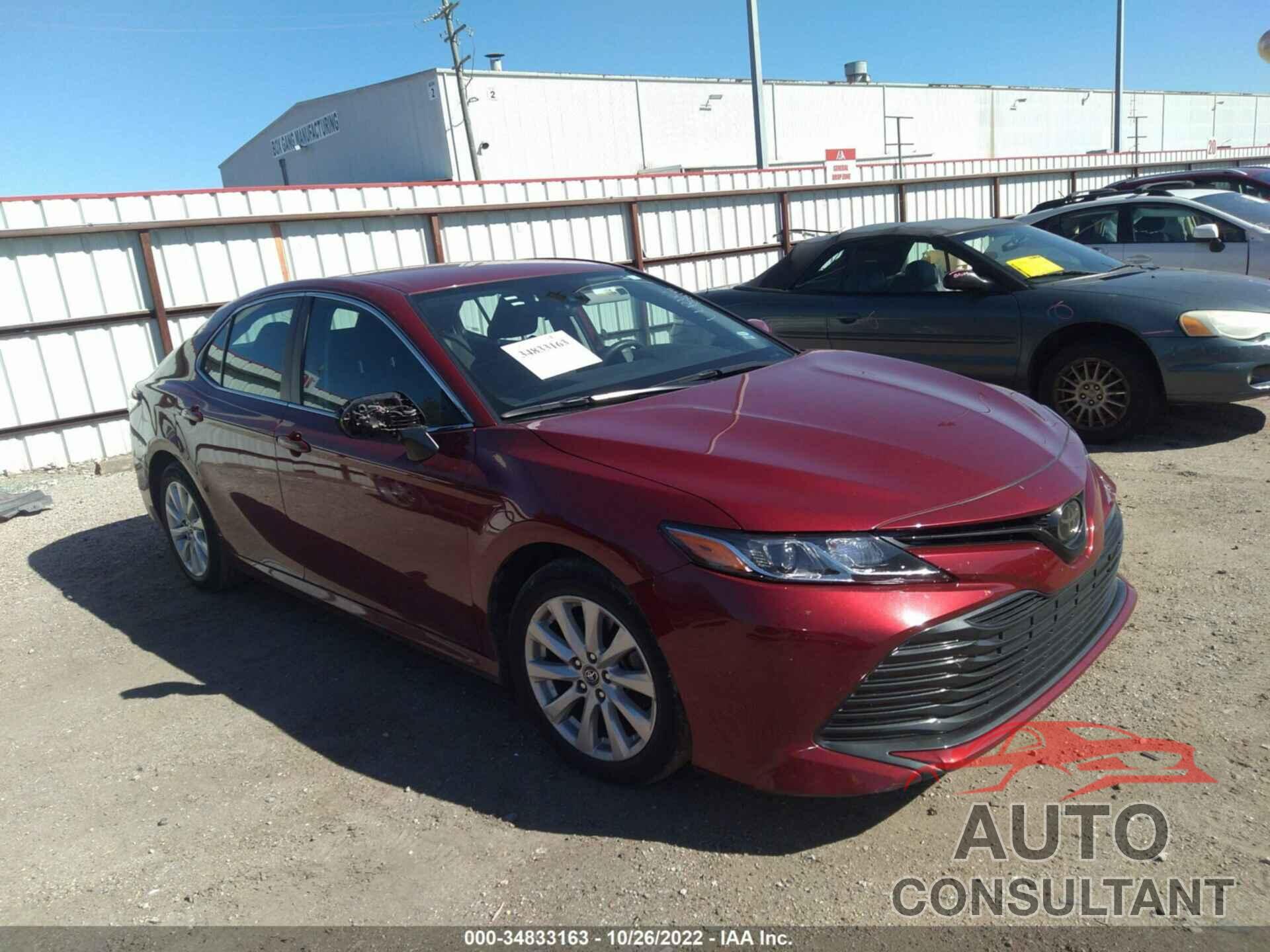 TOYOTA CAMRY 2020 - 4T1C11AK0LU941974