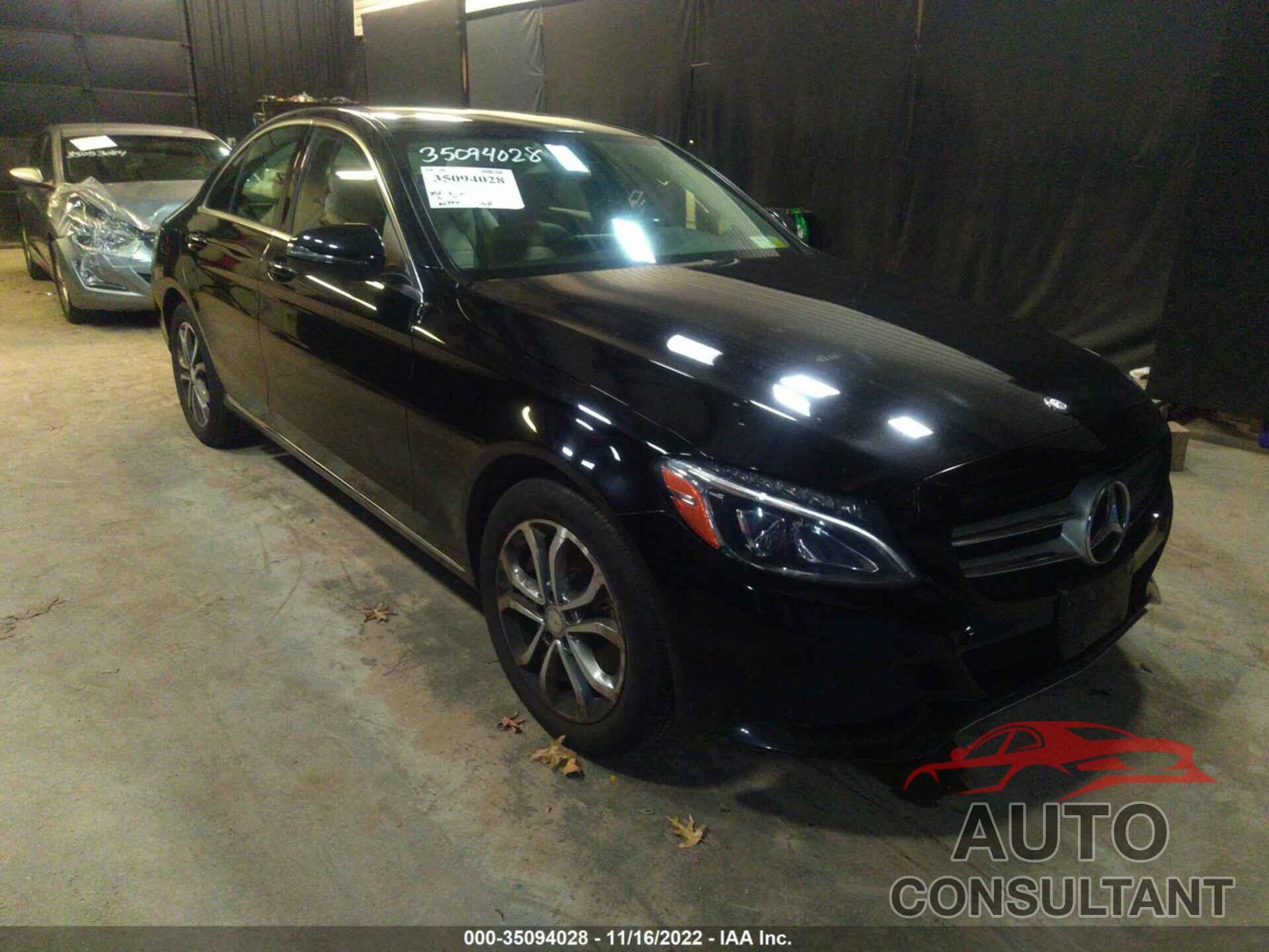 MERCEDES-BENZ C-CLASS 2016 - WDDWF4KB2GR139850