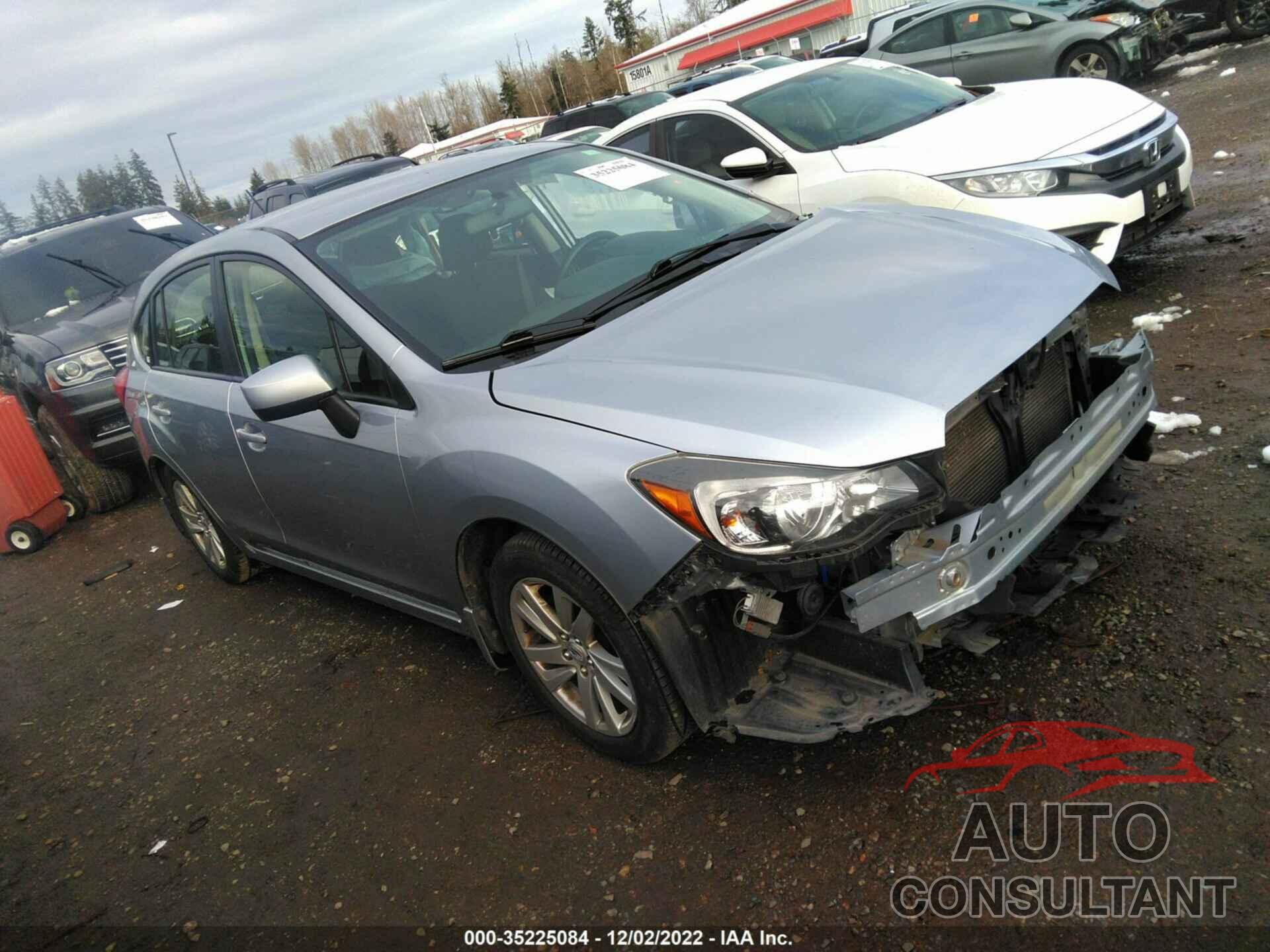 SUBARU IMPREZA WAGON 2015 - JF1GPAC66F8295749