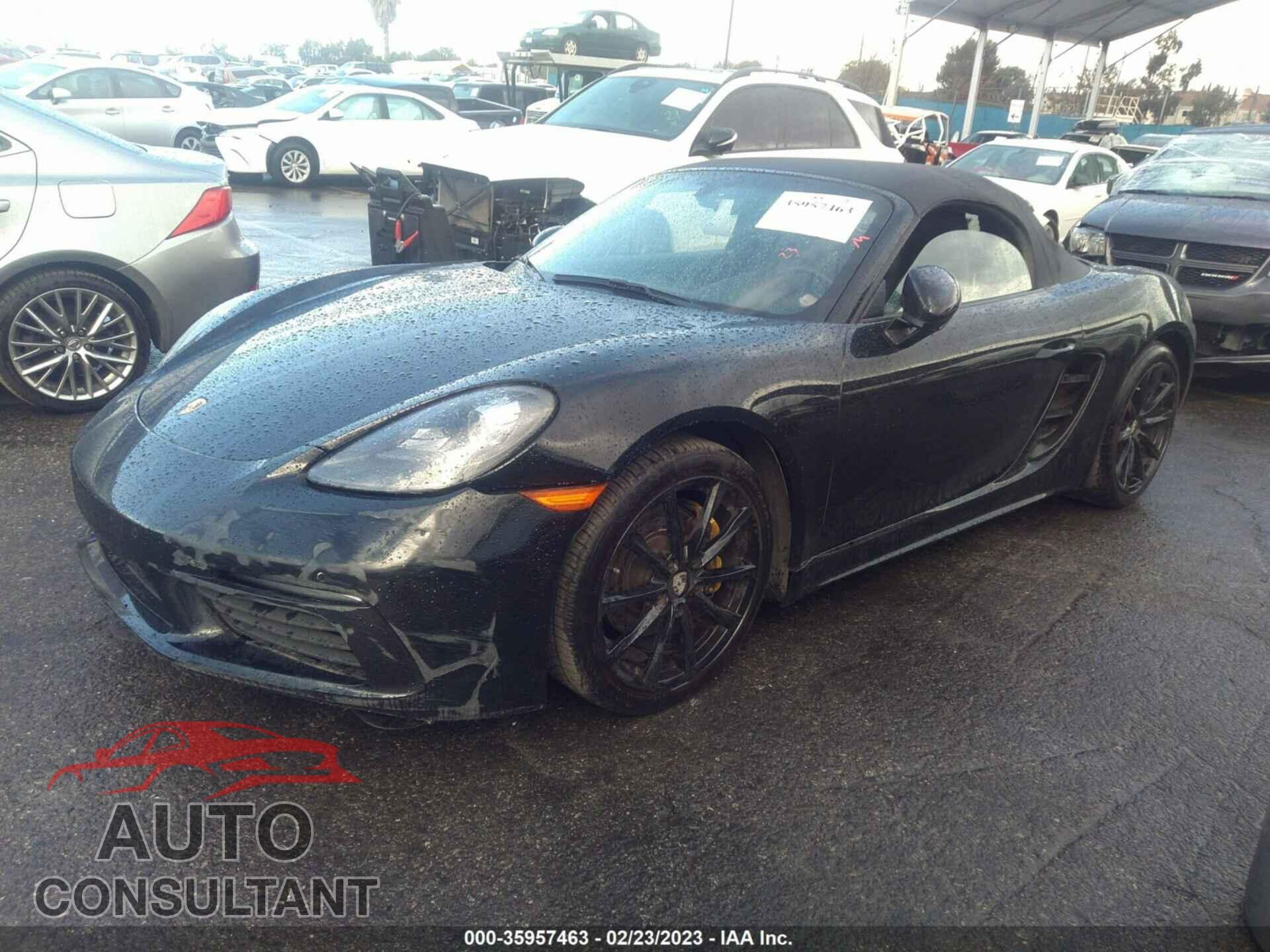PORSCHE 718 BOXSTER 2018 - WP0CA2A85JS210920