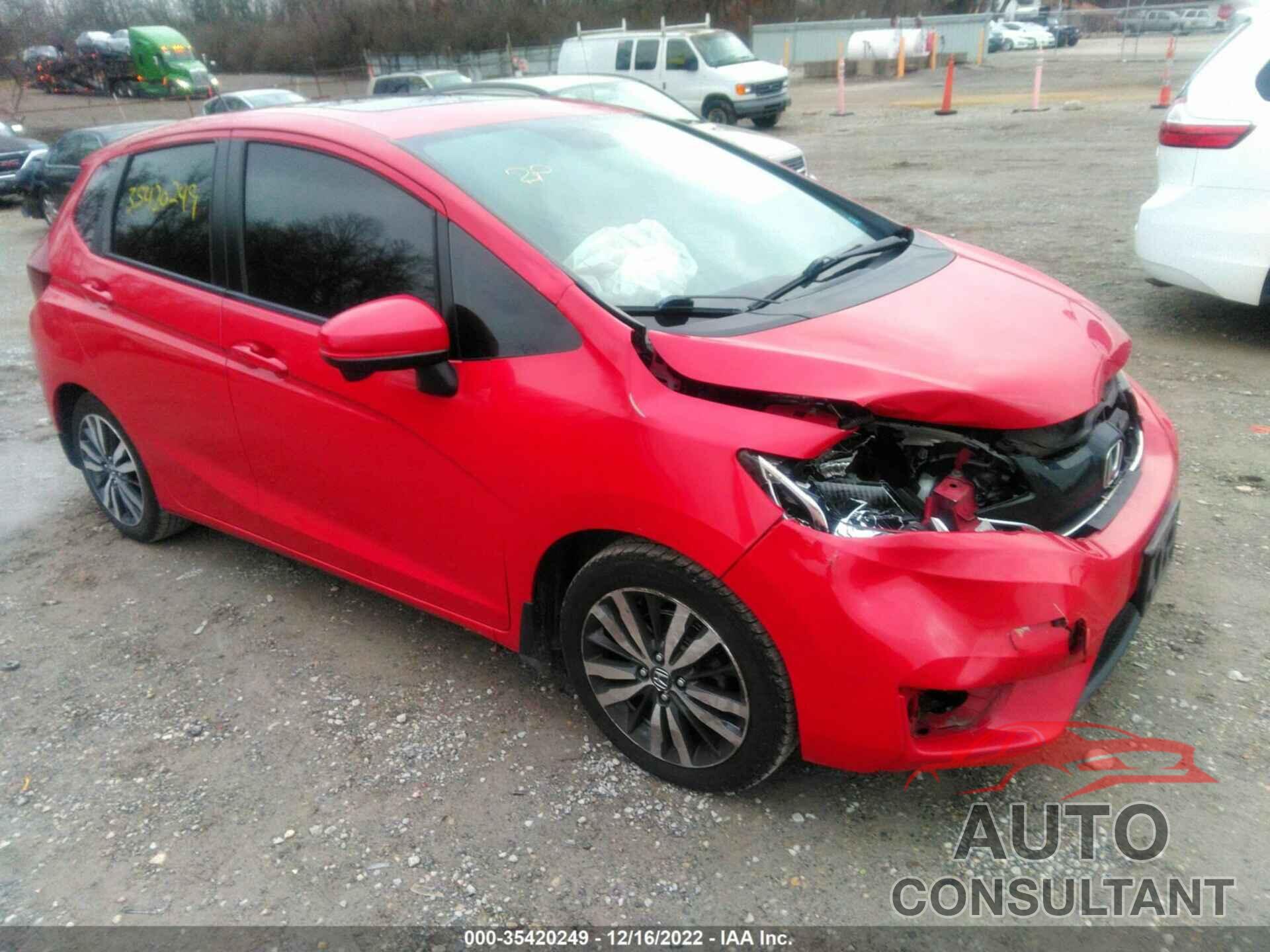 HONDA FIT 2016 - JHMGK5H74GX030206