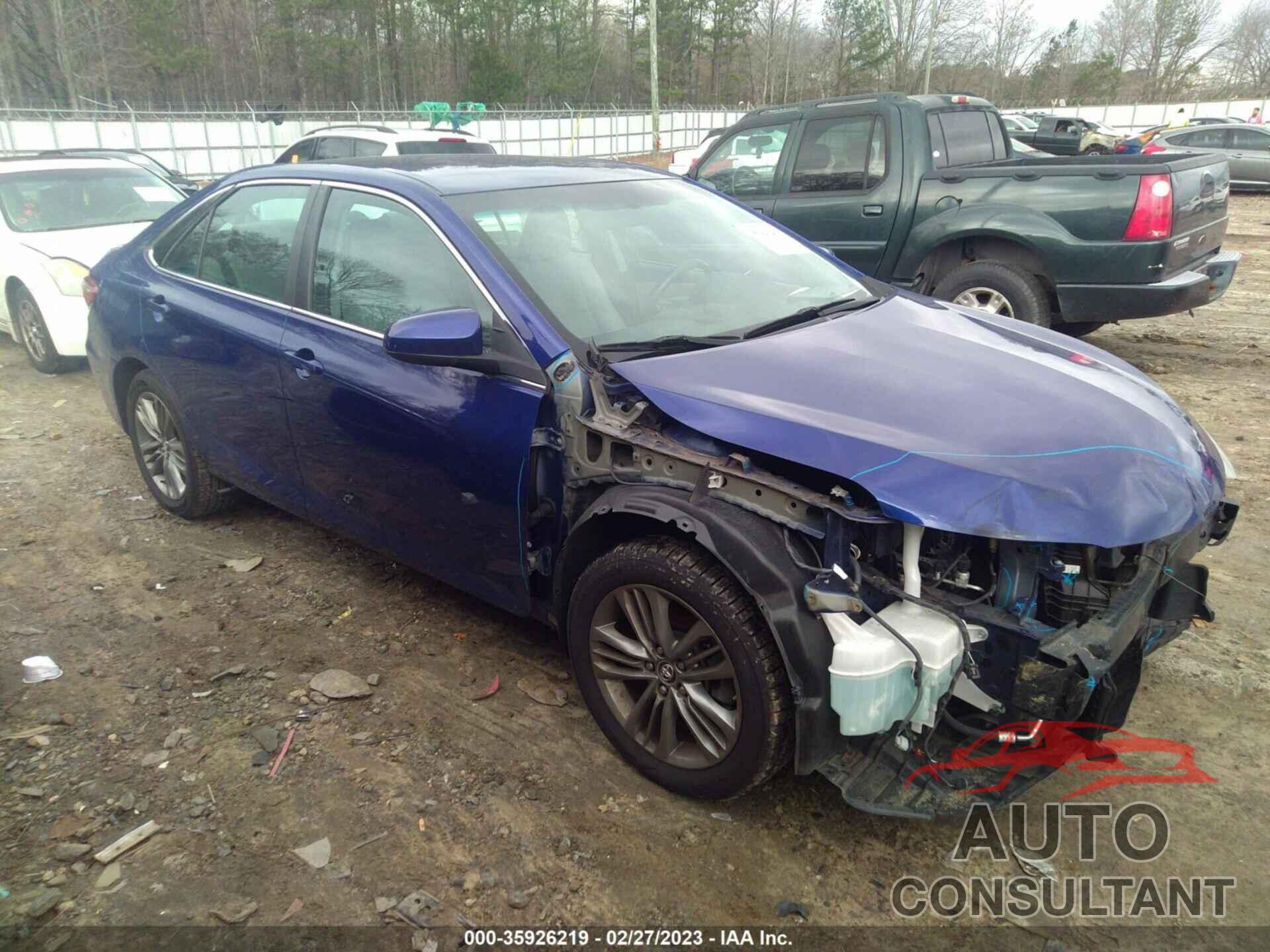 TOYOTA CAMRY 2016 - 4T1BF1FK3GU563130