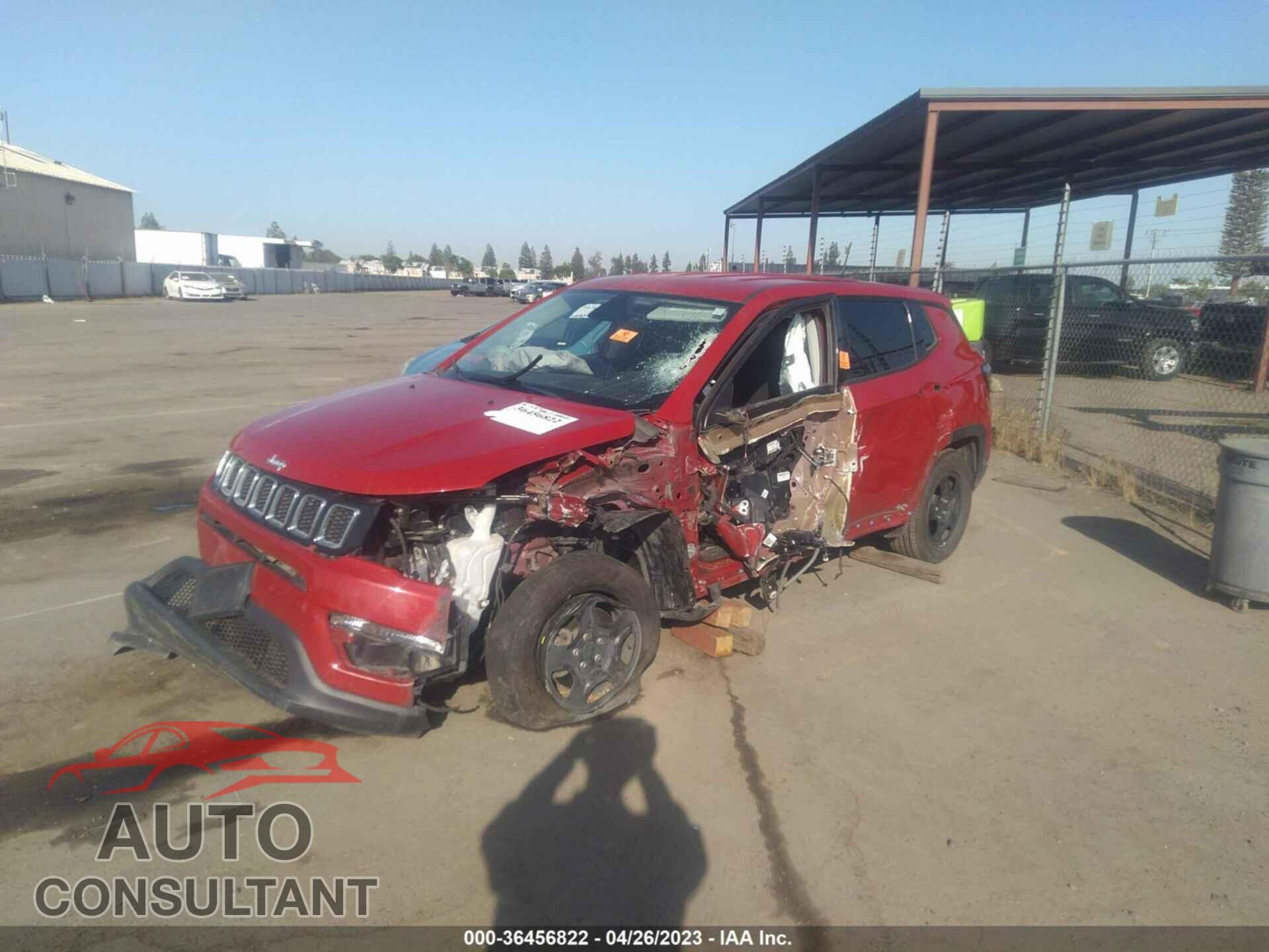 JEEP COMPASS 2020 - 3C4NJCAB3LT257522