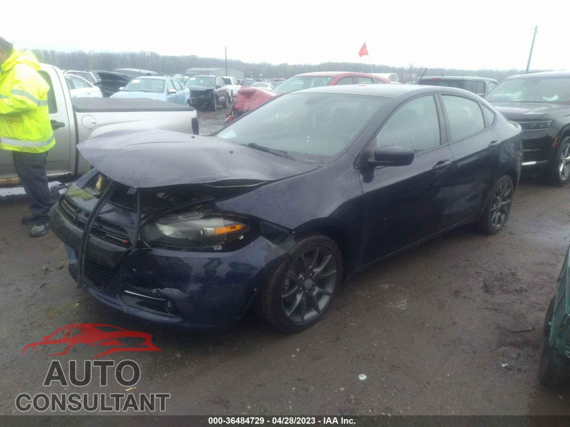 DODGE DART 2015 - 1C3CDFBB2FD345135