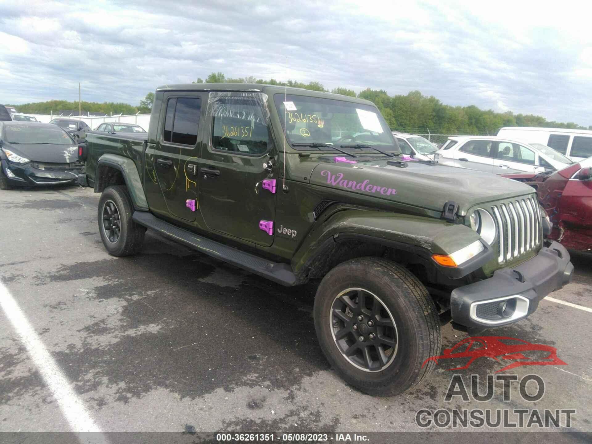 JEEP GLADIATOR 2021 - 1C6HJTFG9ML620315