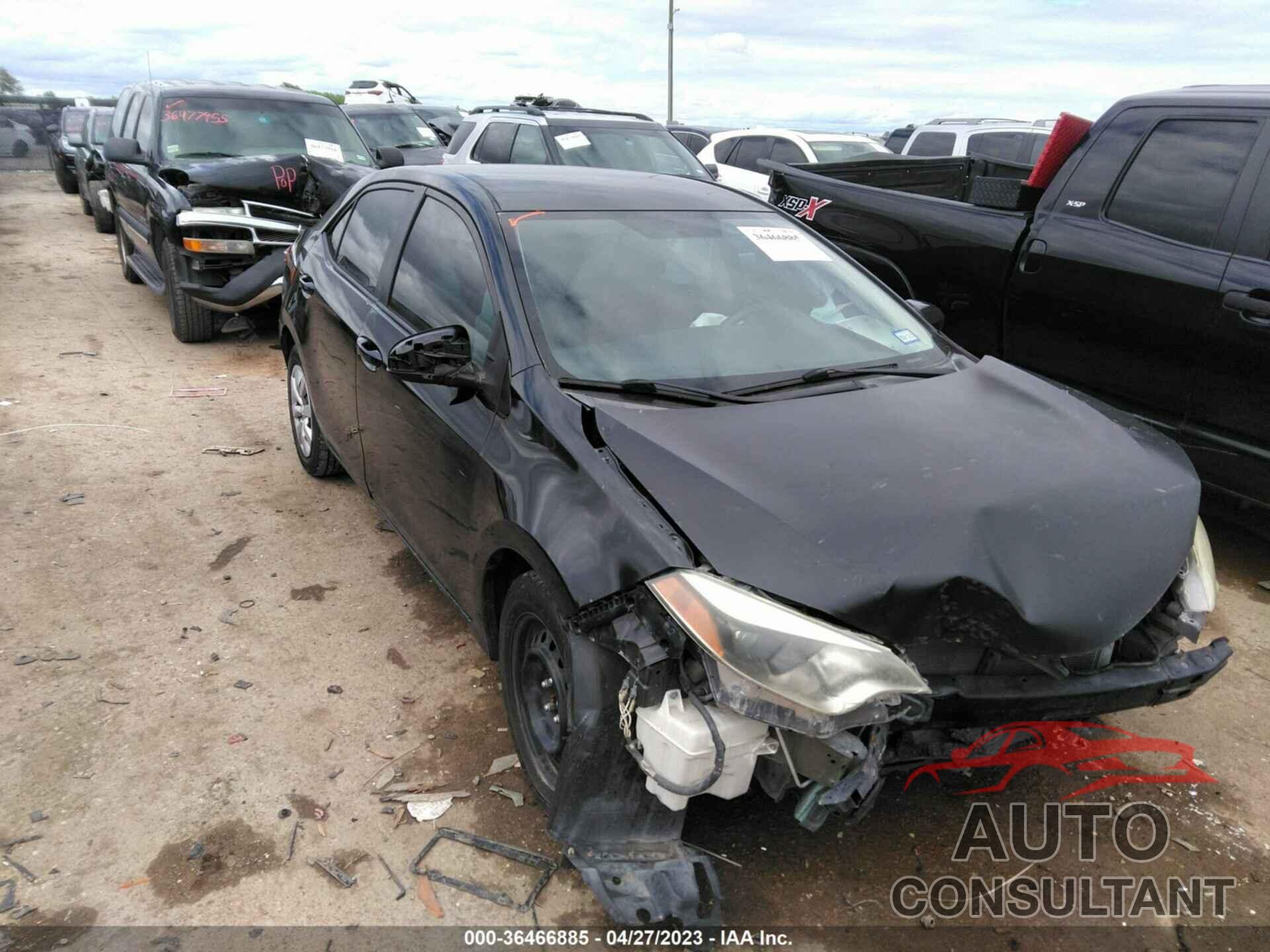 TOYOTA COROLLA 2015 - 5YFBURHE3FP238358