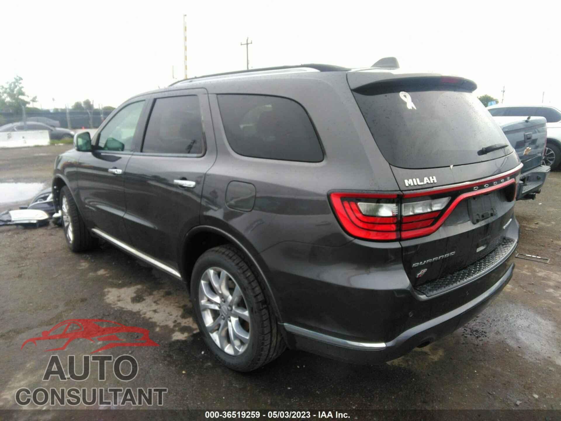 DODGE DURANGO 2018 - 1C4RDJEG6JC498194