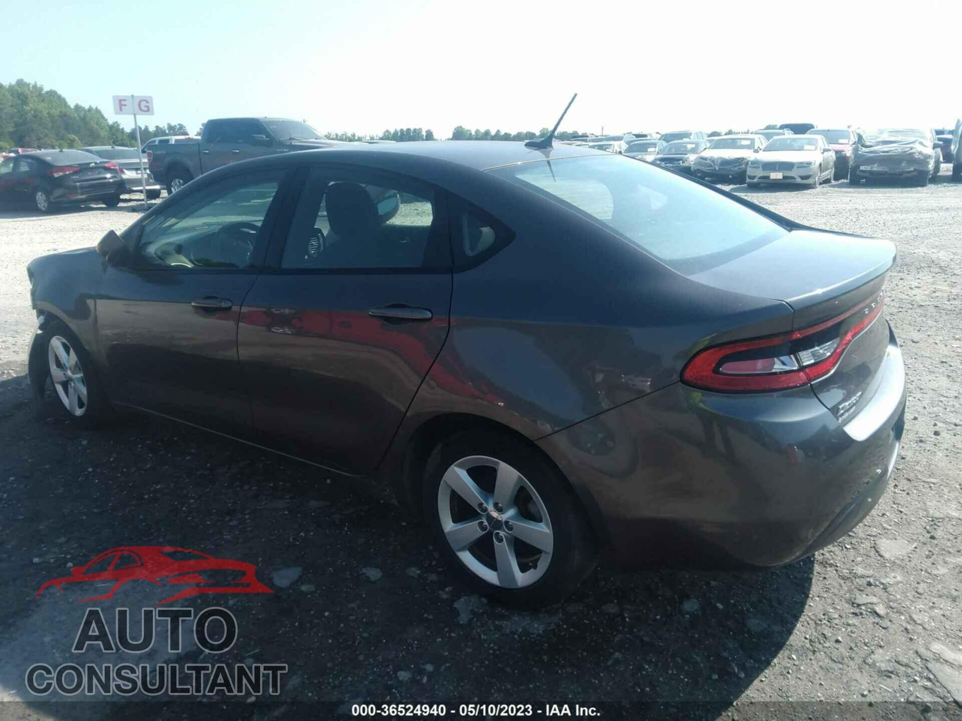 DODGE DART 2015 - 1C3CDFBB2FD406631