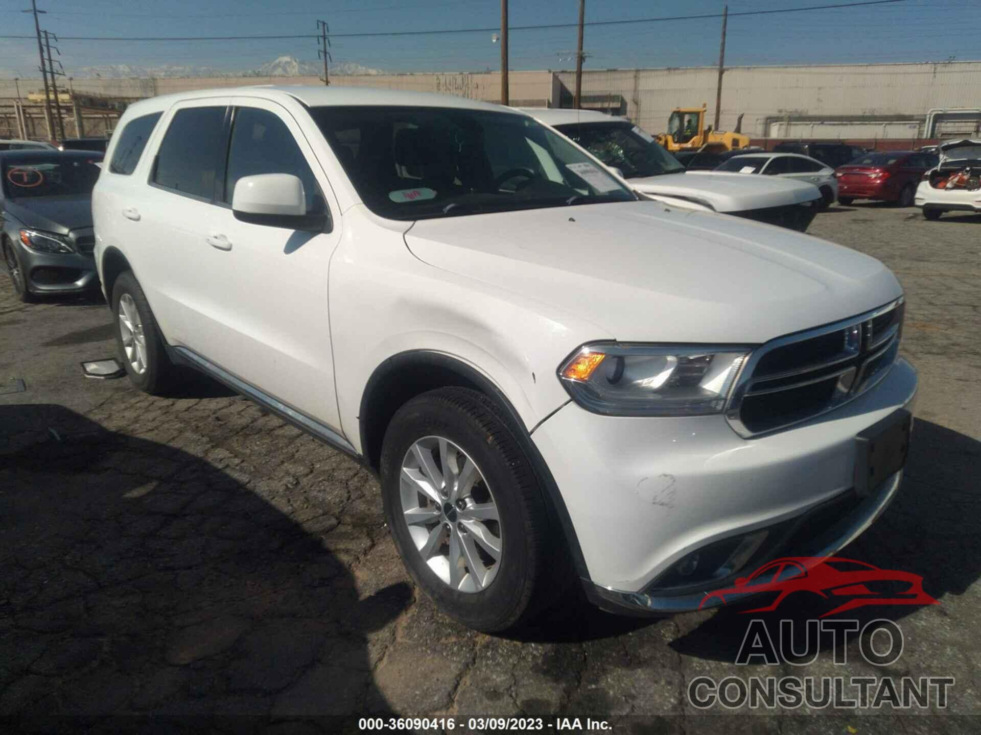DODGE DURANGO 2015 - 1C4RDJAG4FC240124