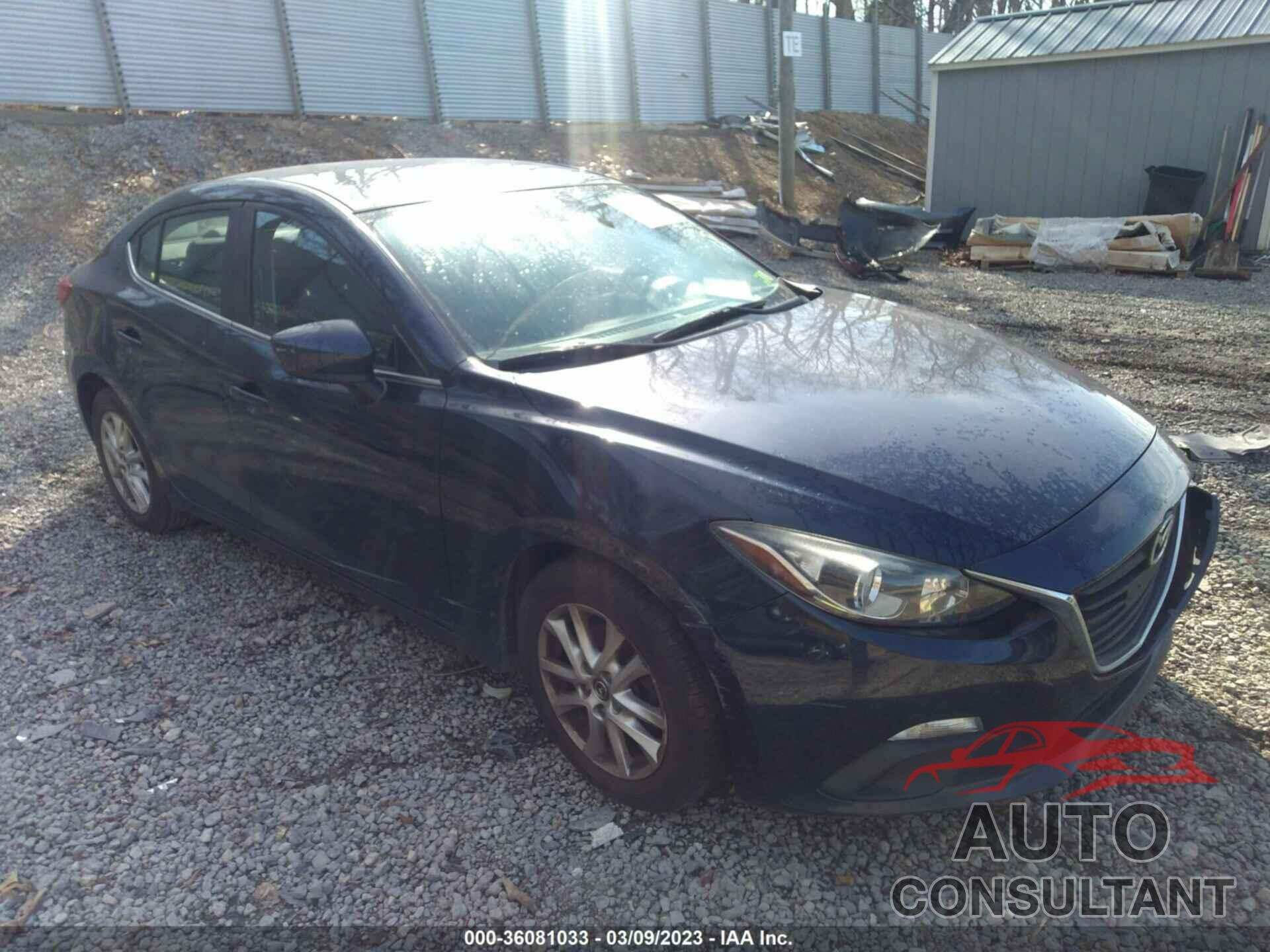 MAZDA MAZDA3 2016 - JM1BM1U76G1339151