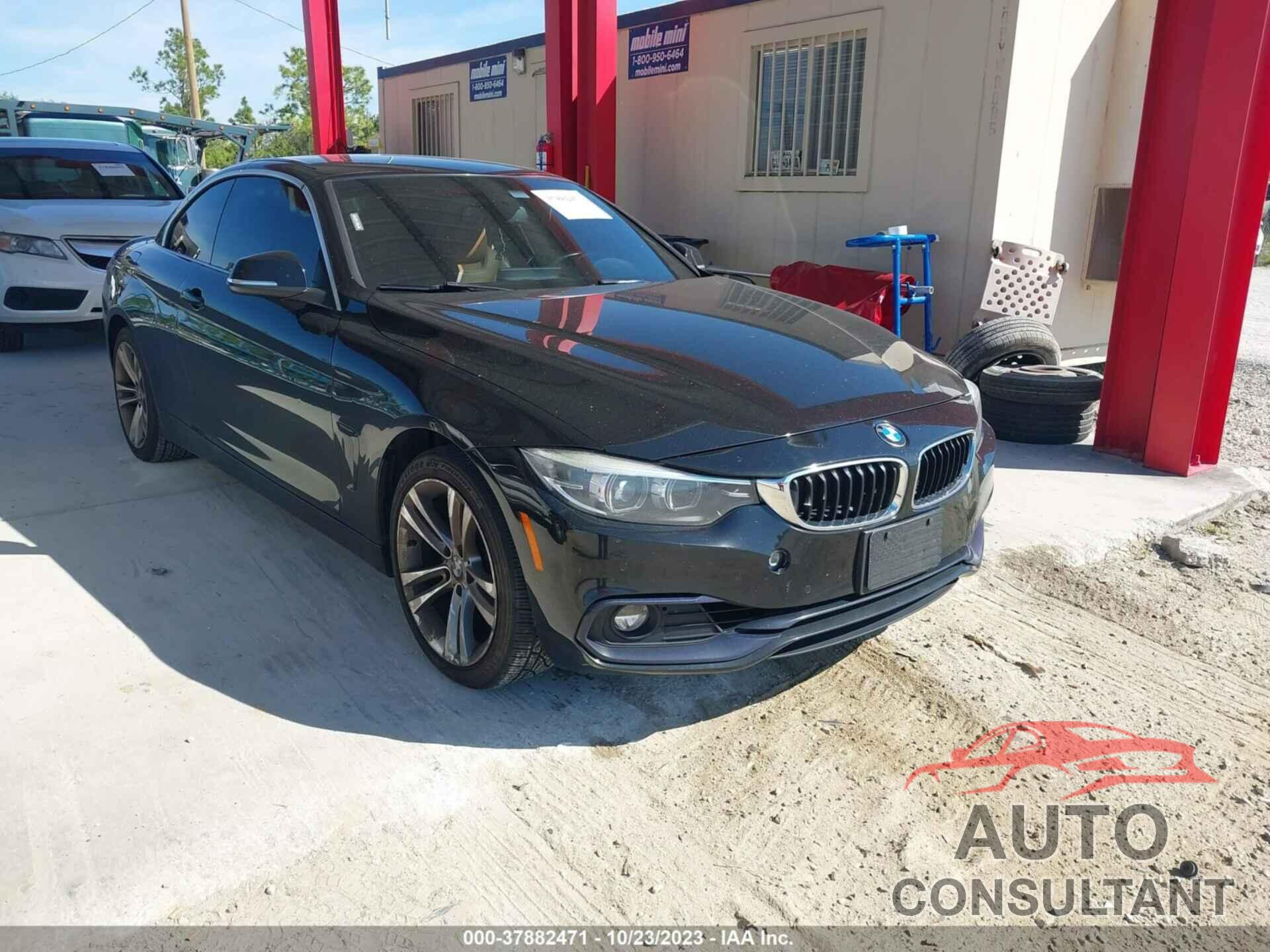 BMW 4 SERIES 2018 - WBA4Z3C53JEC48277