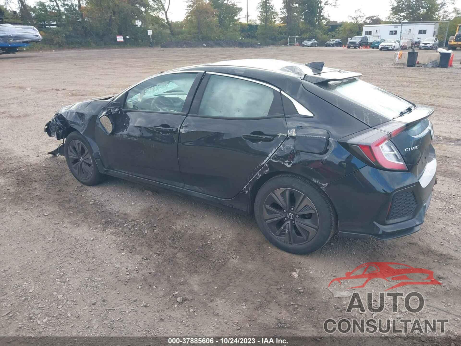 HONDA CIVIC HATCHBACK 2018 - SHHFK7H57JU431126