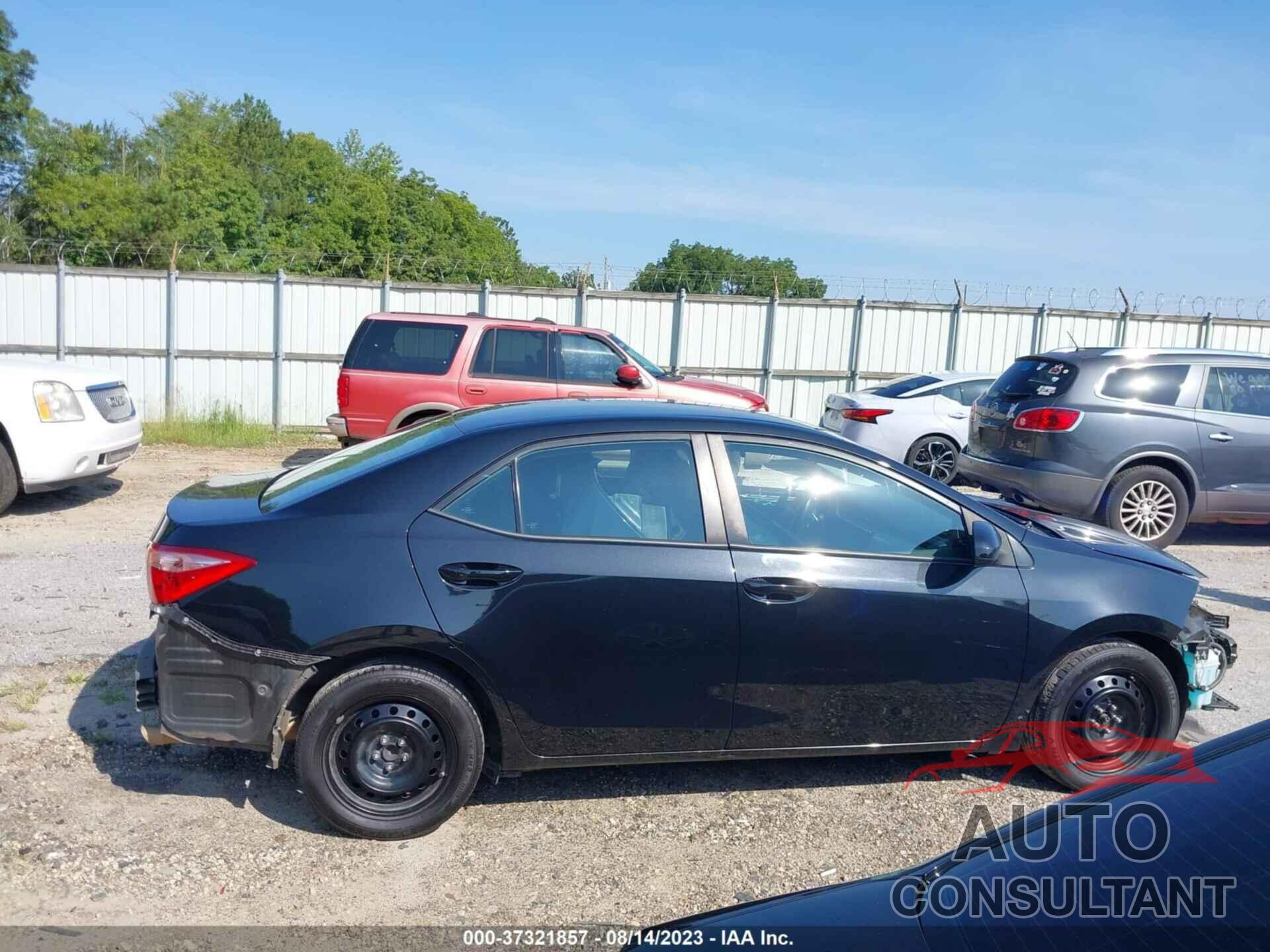 TOYOTA COROLLA 2019 - 2T1BURHE6KC222875