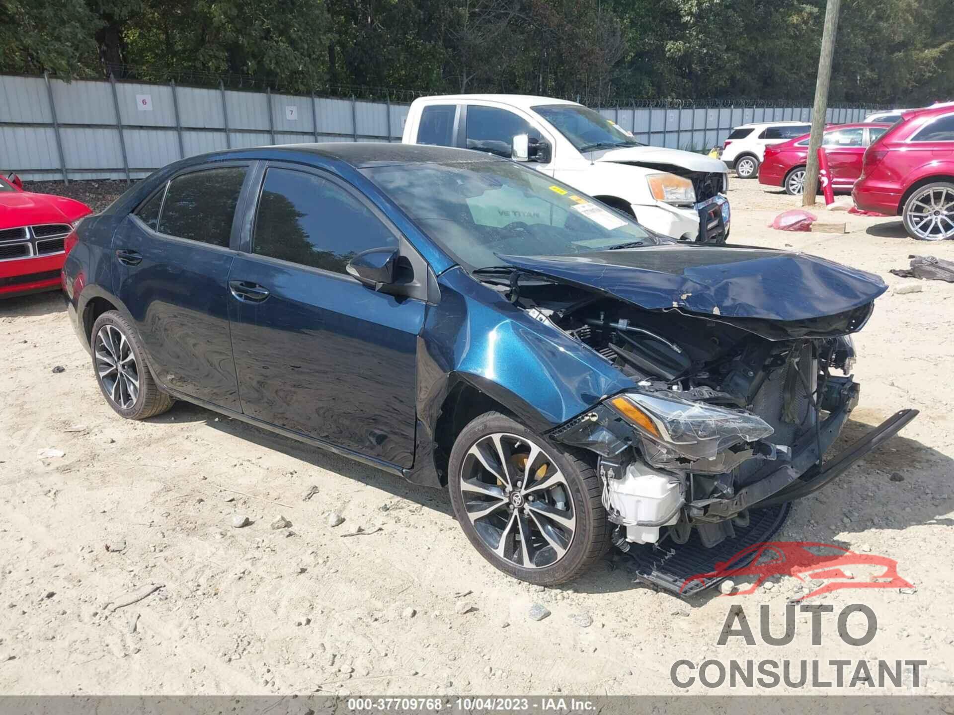 TOYOTA COROLLA 2019 - 5YFBURHE4KP907120
