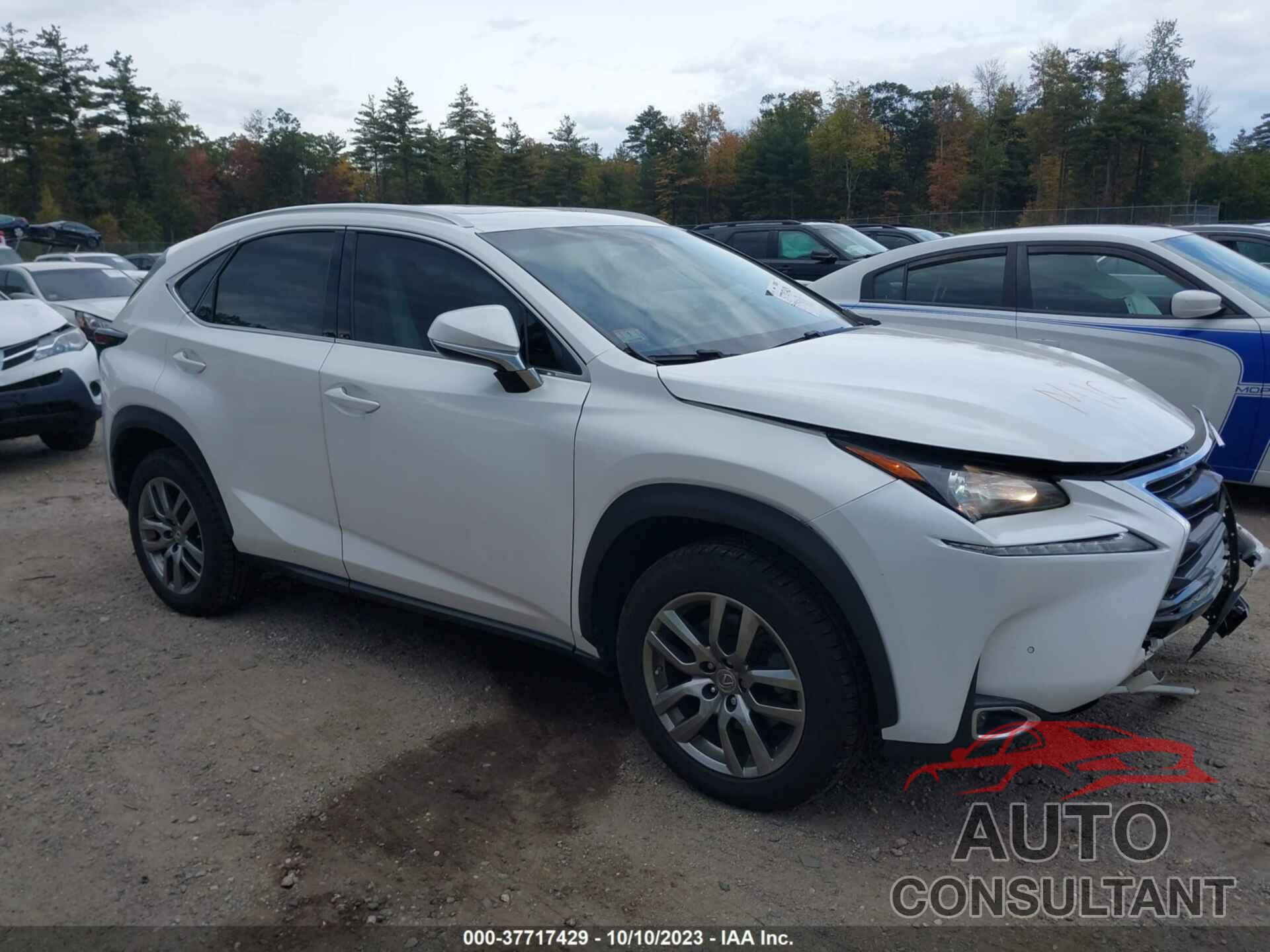 LEXUS NX 200T 2016 - JTJBARBZ6G2088439