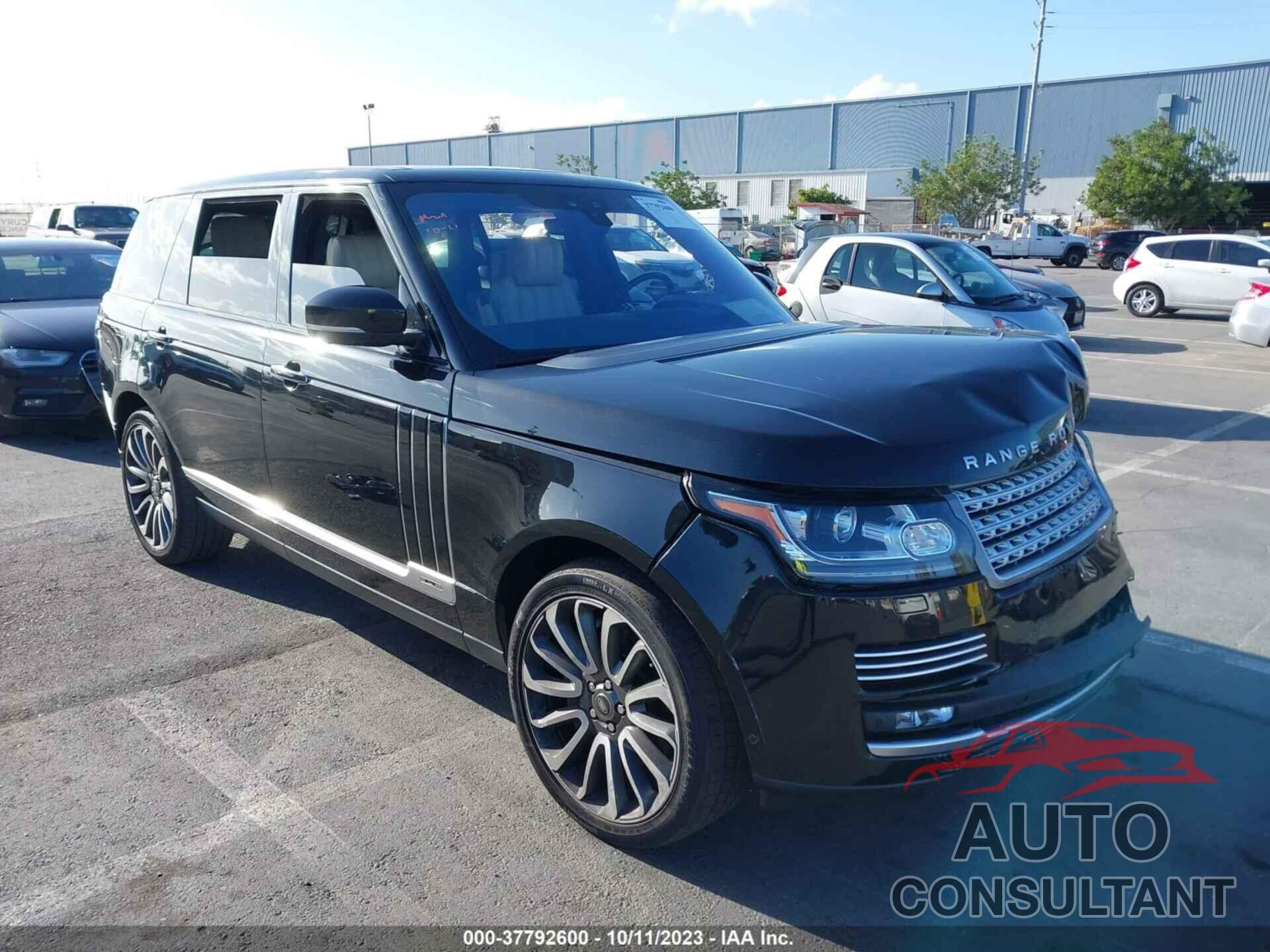 LAND ROVER RANGE ROVER 2017 - SALGV5FE3HA331203