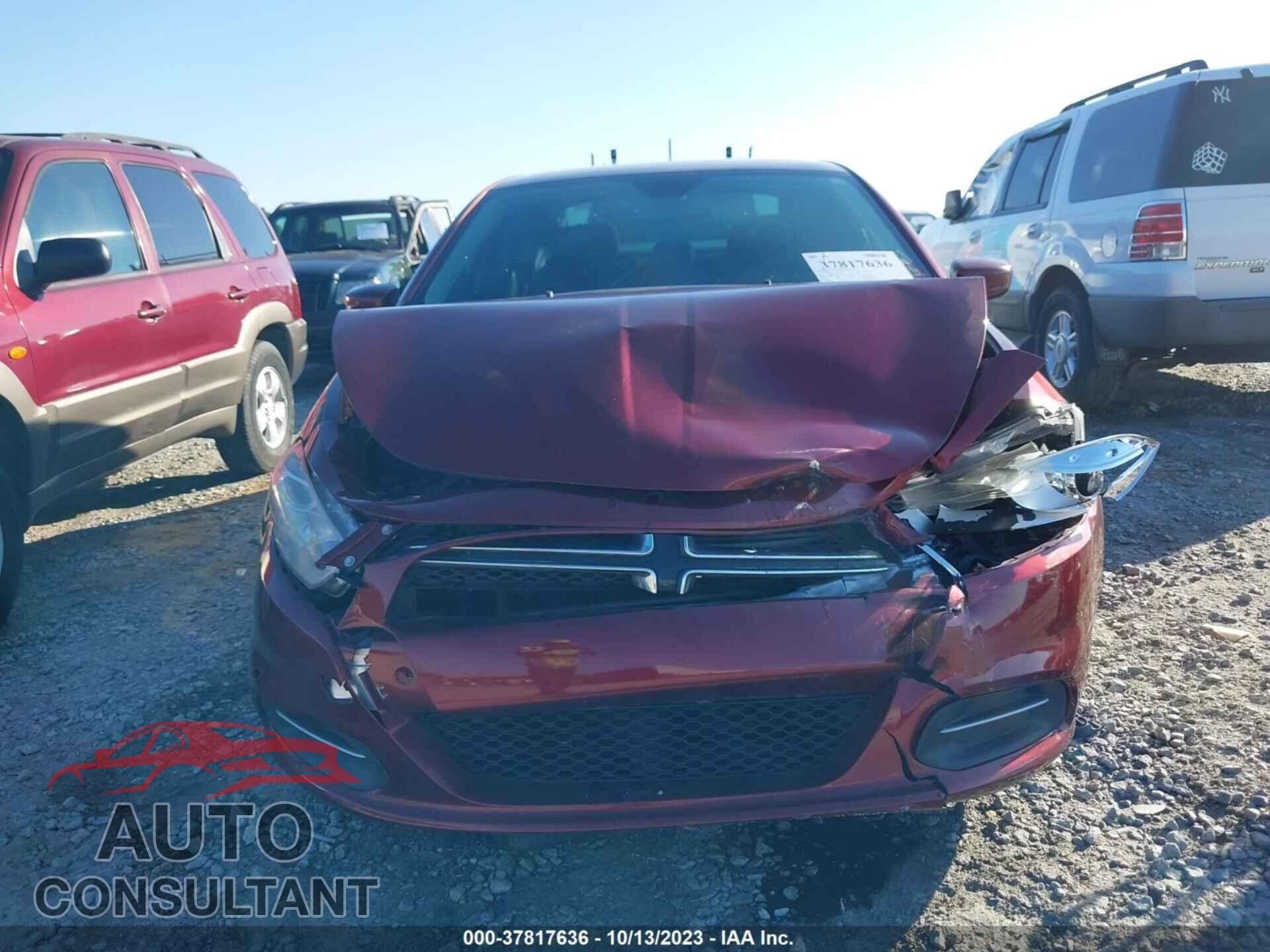 DODGE DART 2015 - 1C3CDFAA8FD302198