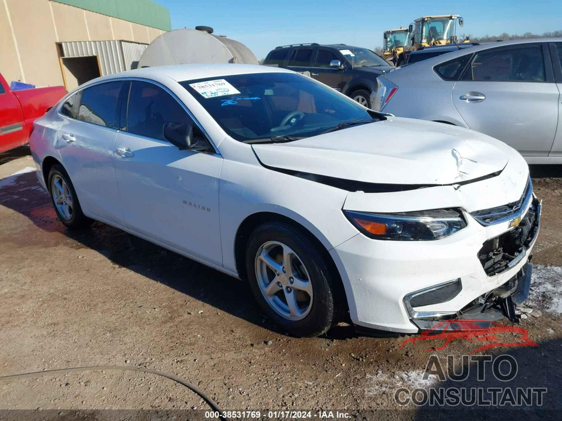 CHEVROLET MALIBU 2018 - 1G1ZB5ST2JF225288