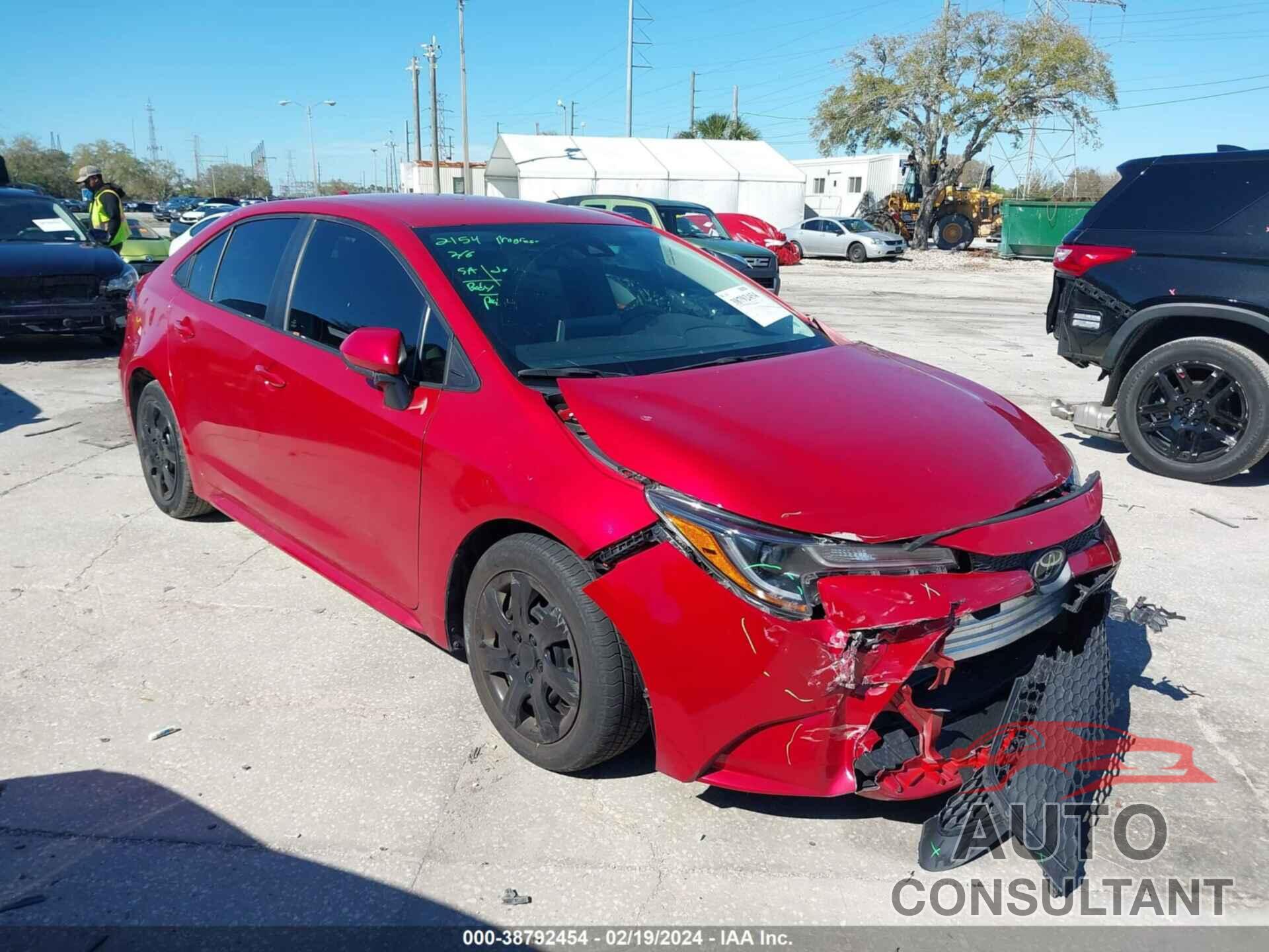 TOYOTA COROLLA 2020 - 5YFEPRAE7LP050646