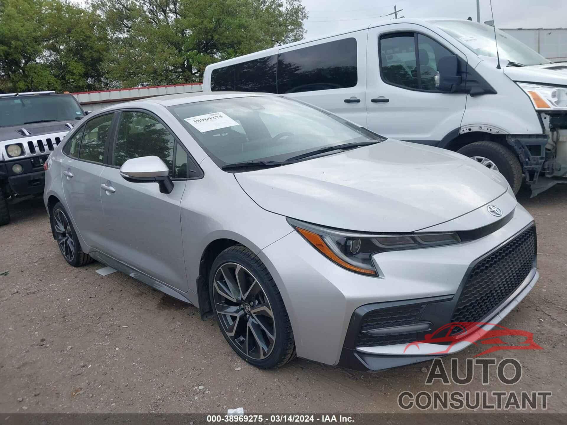 TOYOTA COROLLA 2021 - JTDS4MCE3MJ075044