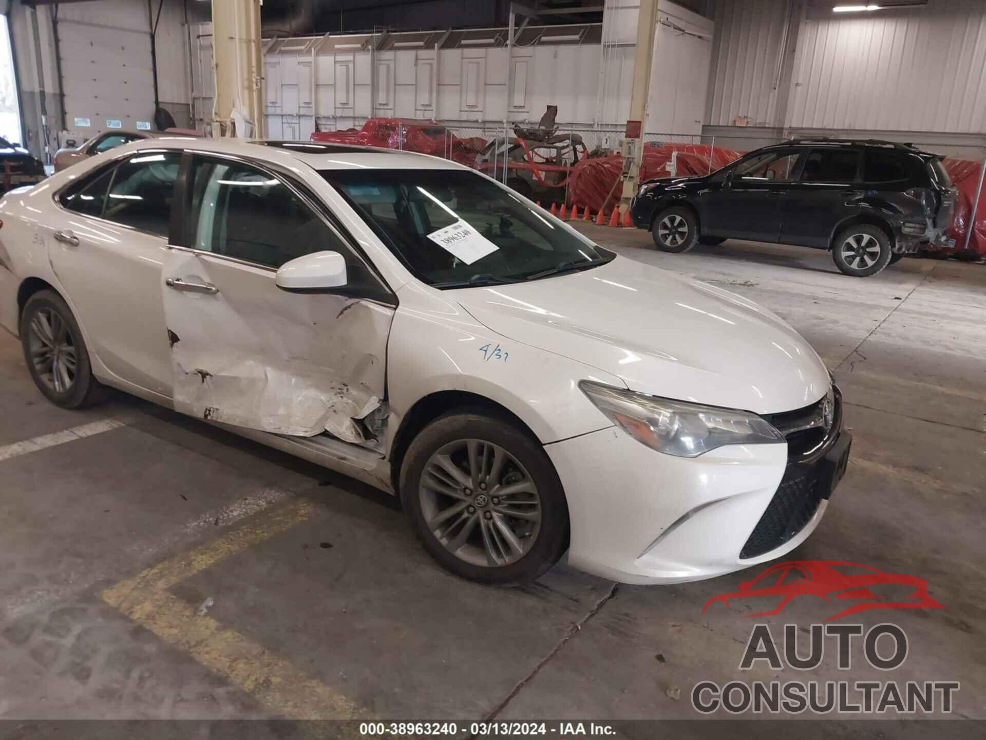 TOYOTA CAMRY 2017 - 4T1BF1FK9HU324800