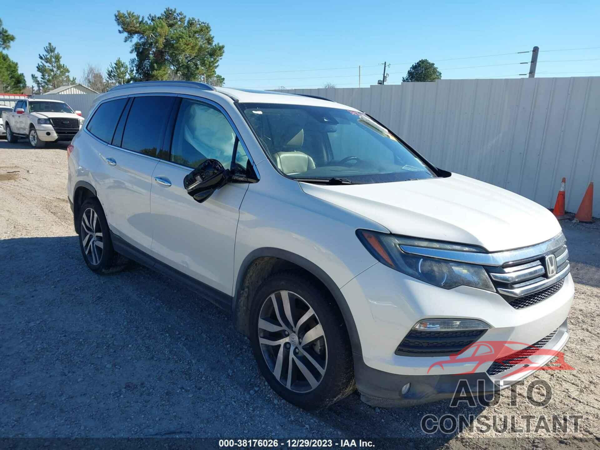 HONDA PILOT 2016 - 5FNYF5H93GB003813