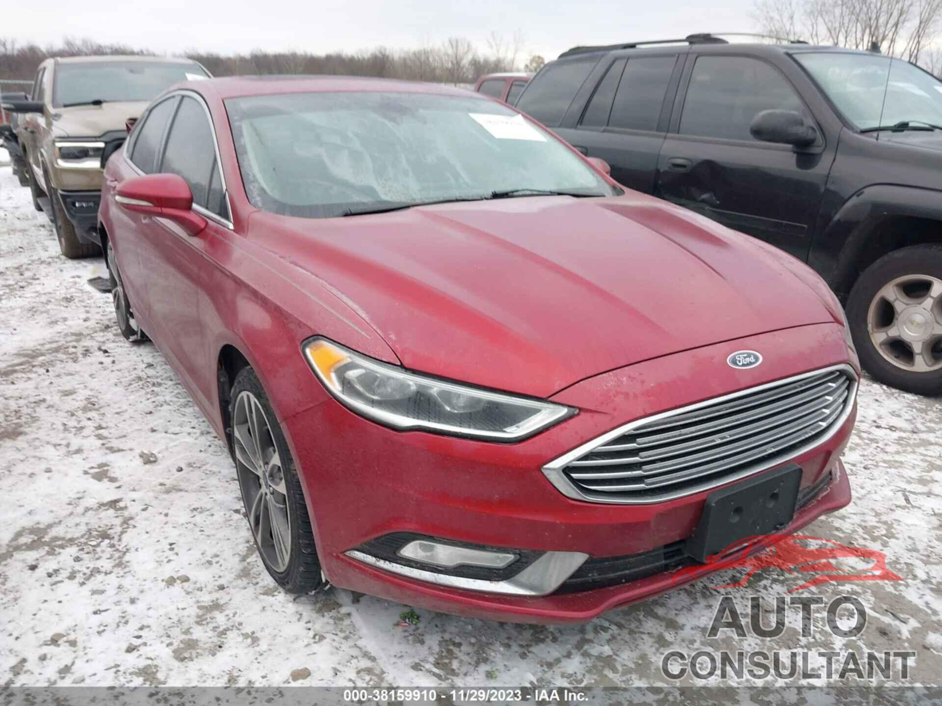 FORD FUSION 2017 - 3FA6P0K96HR176988
