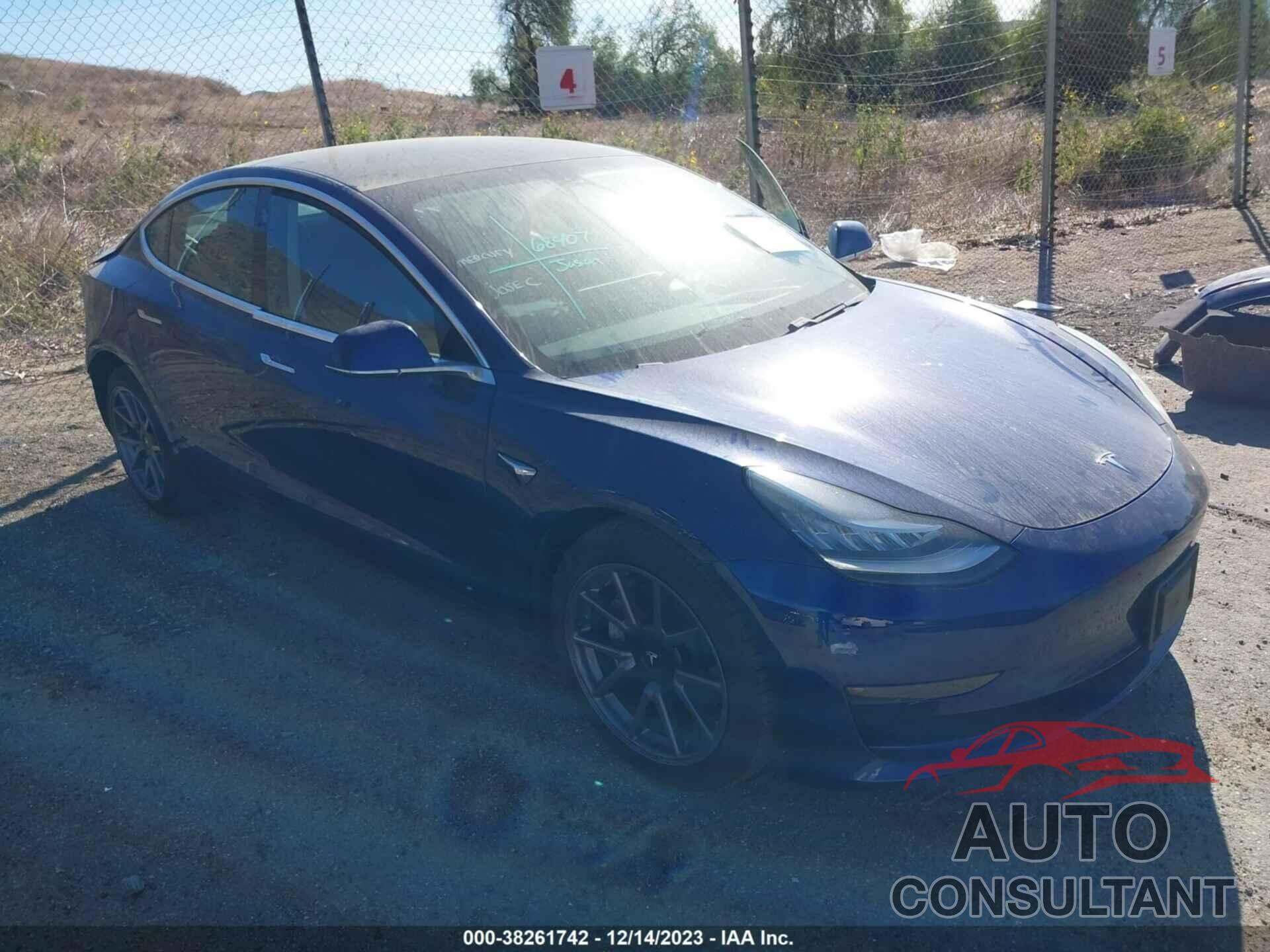TESLA MODEL 3 2020 - 5YJ3E1EB7LF664543