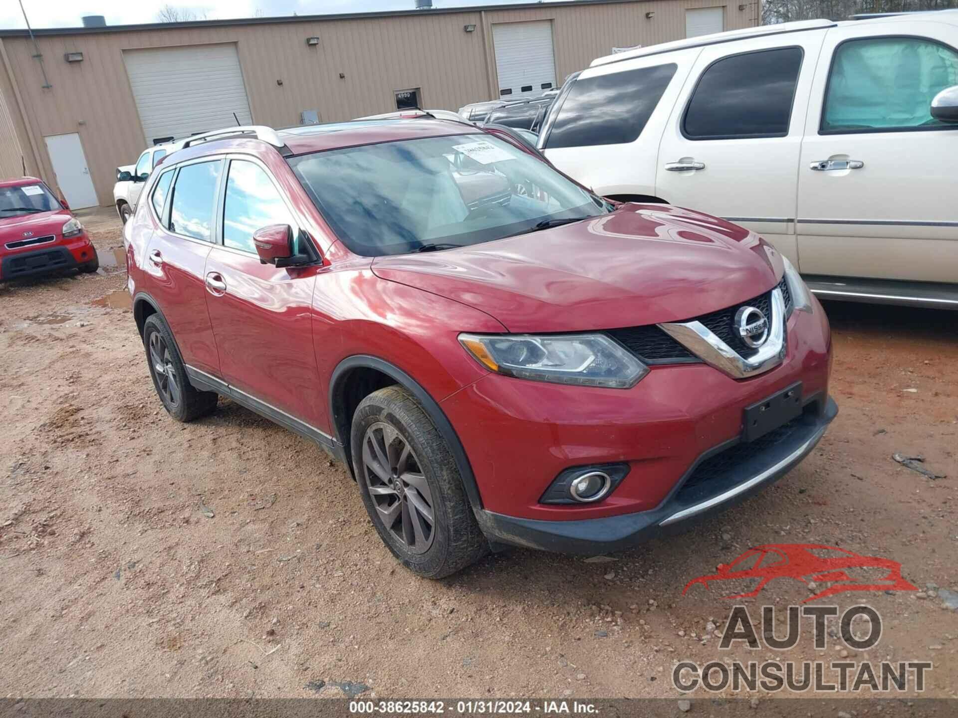 NISSAN ROGUE 2016 - 5N1AT2MV7GC848376