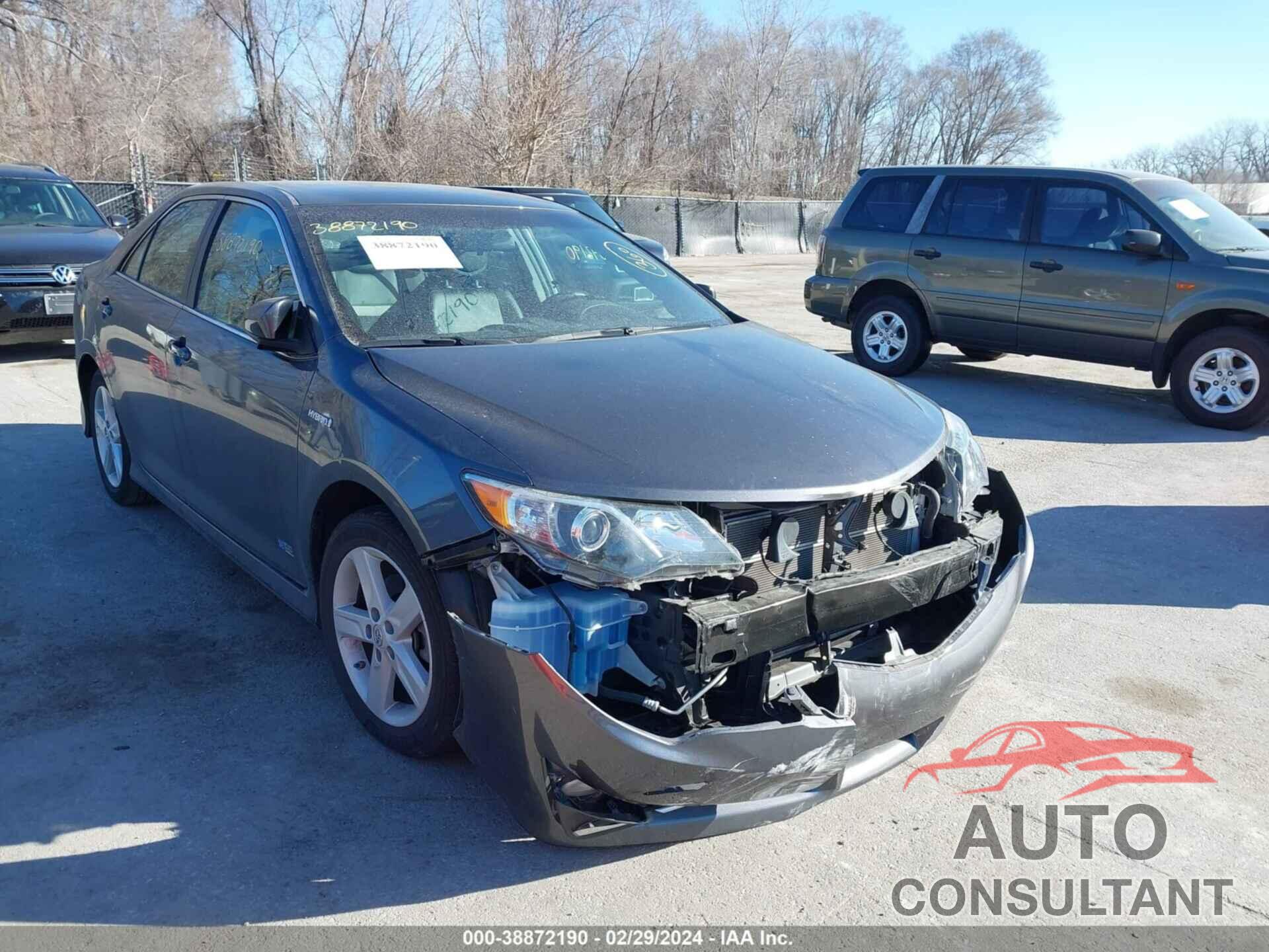 TOYOTA CAMRY HYBRID 2014 - 4T1BD1FK2EU131101