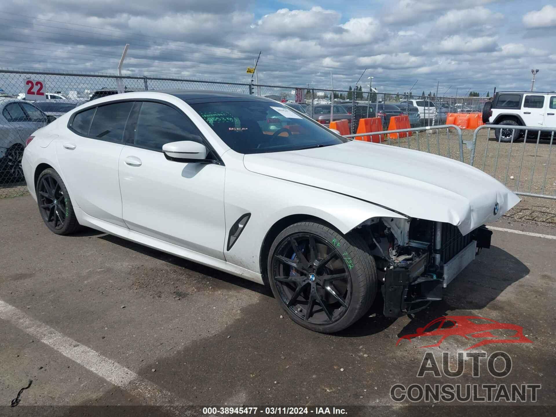 BMW 840 GRAN COUPE 2022 - WBAGV4C02NCH96971