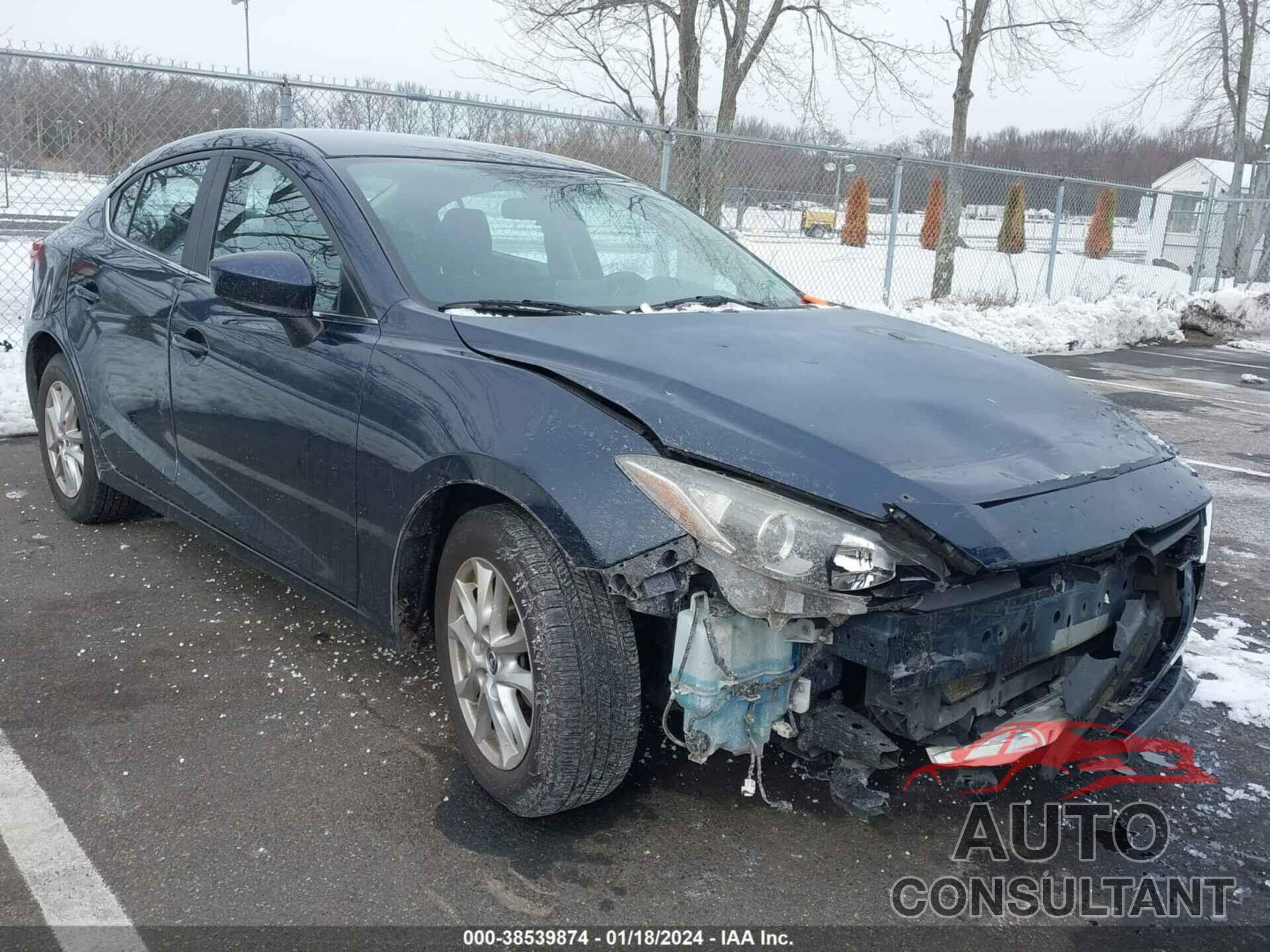 MAZDA MAZDA3 2016 - JM1BM1U70G1305464