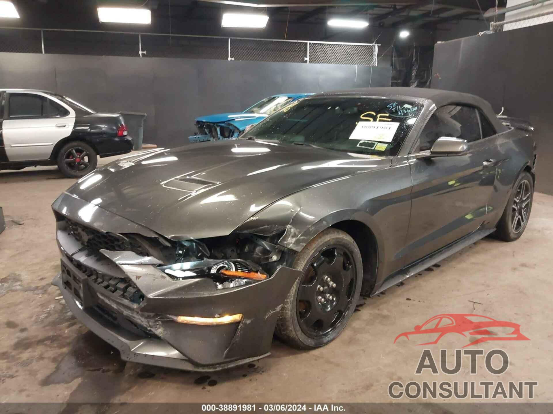 FORD MUSTANG 2018 - 1FATP8UH4J5118120