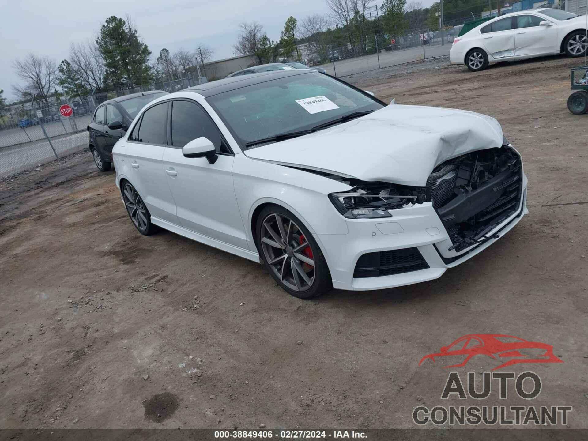 AUDI S3 2018 - WAUB1GFF4J1012560