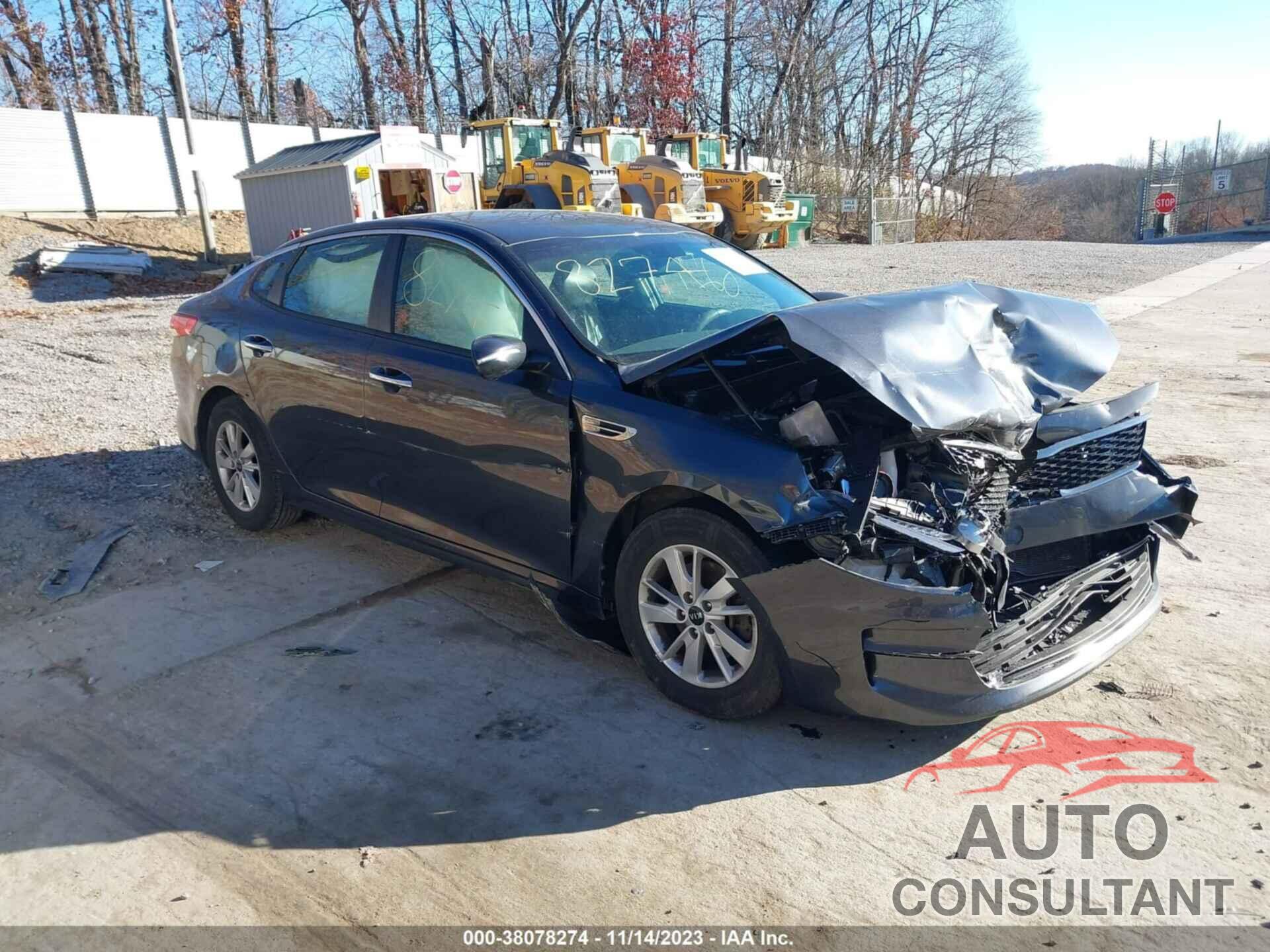 KIA OPTIMA 2018 - KNAGT4L31J5220266