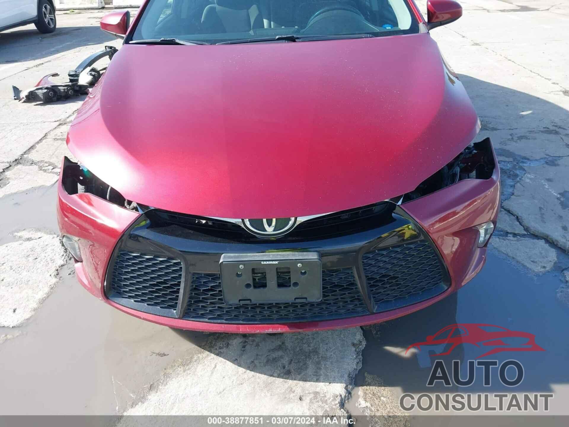 TOYOTA CAMRY 2016 - 4T1BF1FK2GU562616