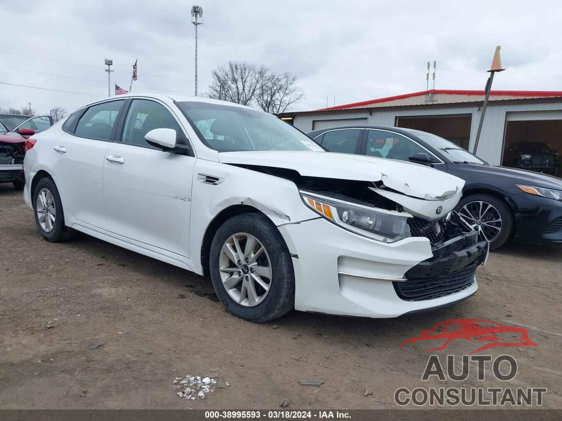 KIA OPTIMA 2016 - 5XXGT4L34GG057989