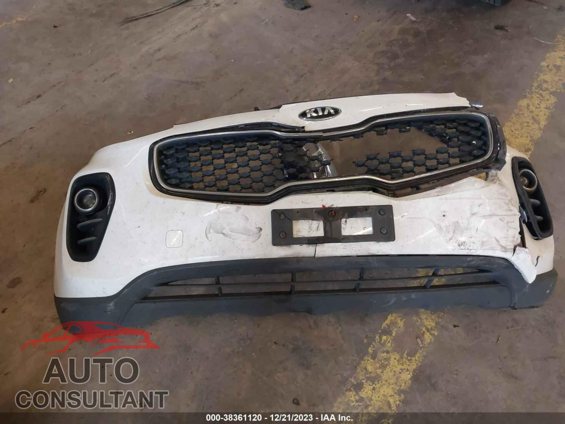KIA SPORTAGE 2017 - KNDPMCAC9H7291663