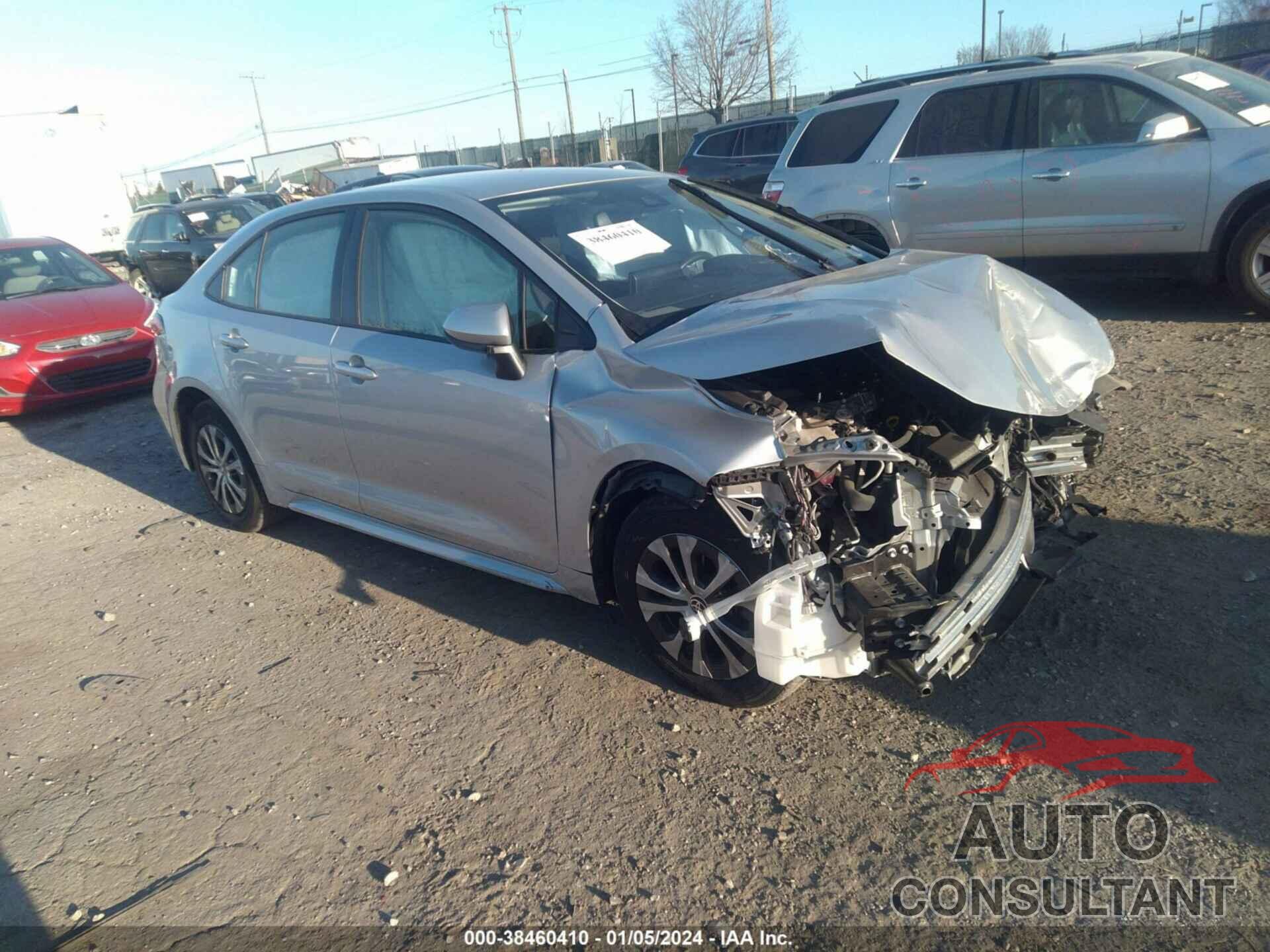 TOYOTA COROLLA 2022 - JTDEAMDE8NJ049674