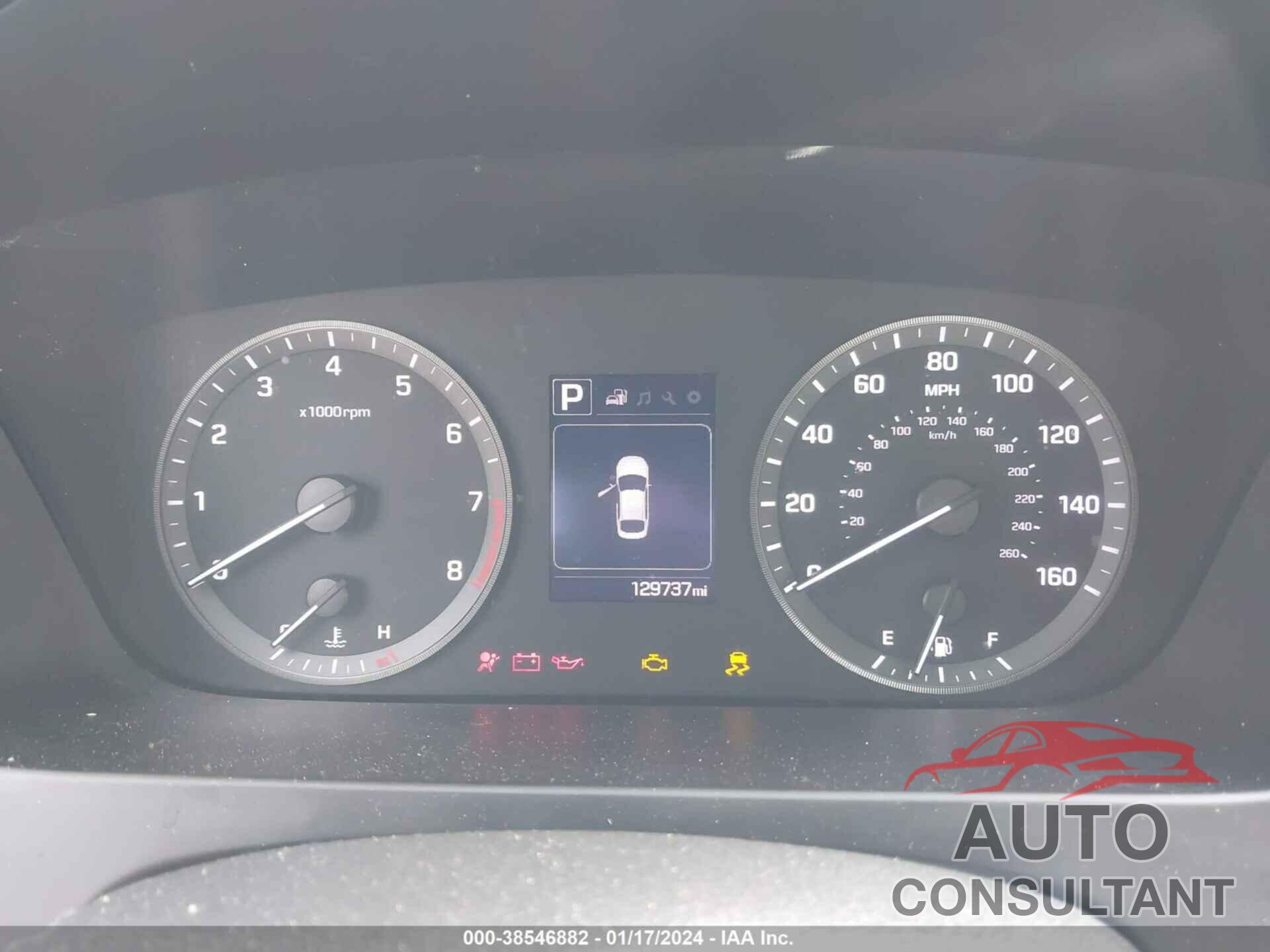 HYUNDAI SONATA 2017 - 5NPE24AFXHH585825