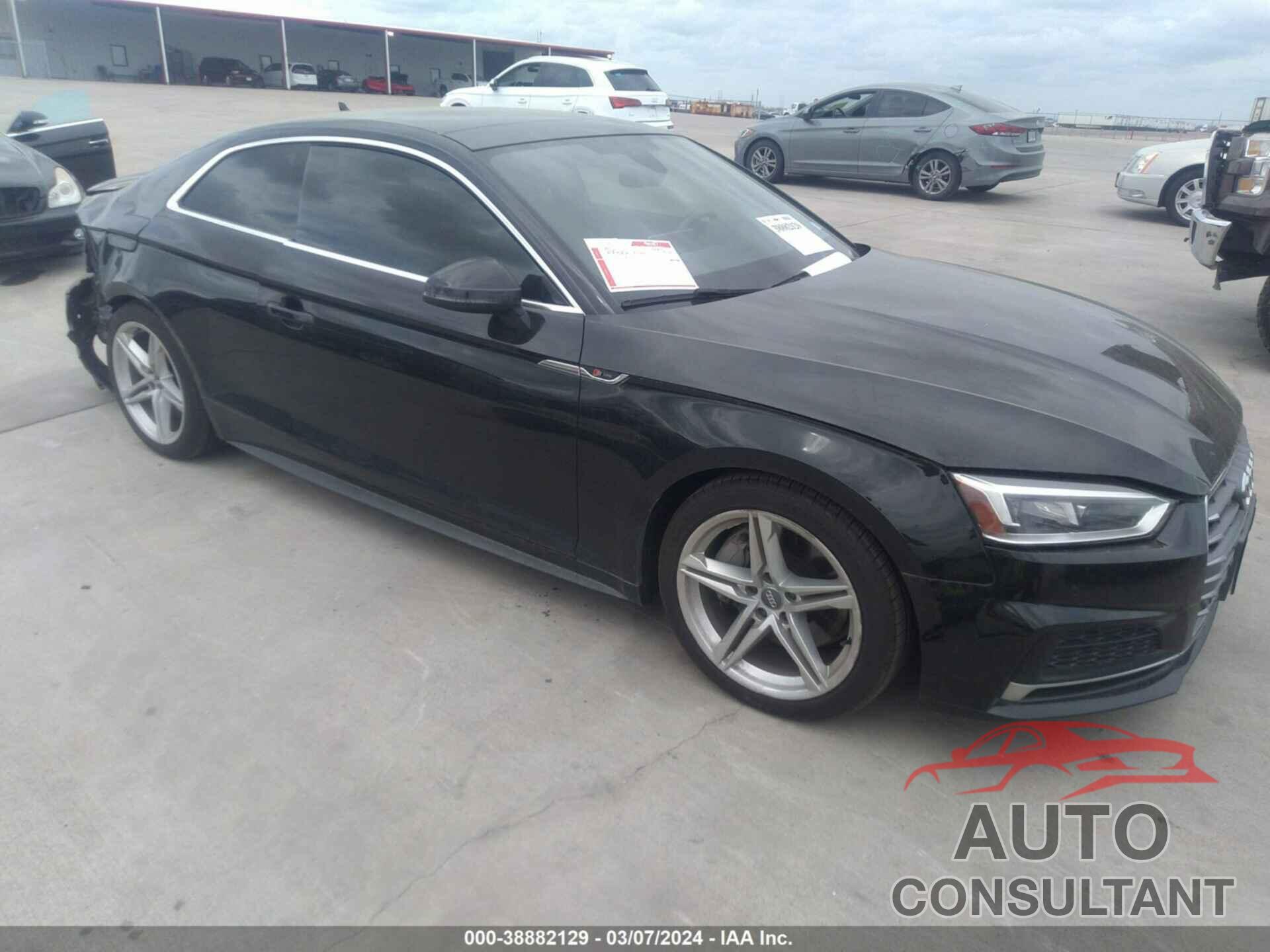 AUDI A5 2018 - WAU8NAF57JA029971