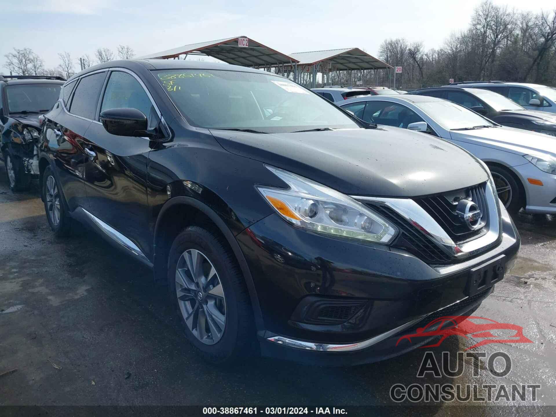 NISSAN MURANO 2017 - 5N1AZ2MH0HN124236